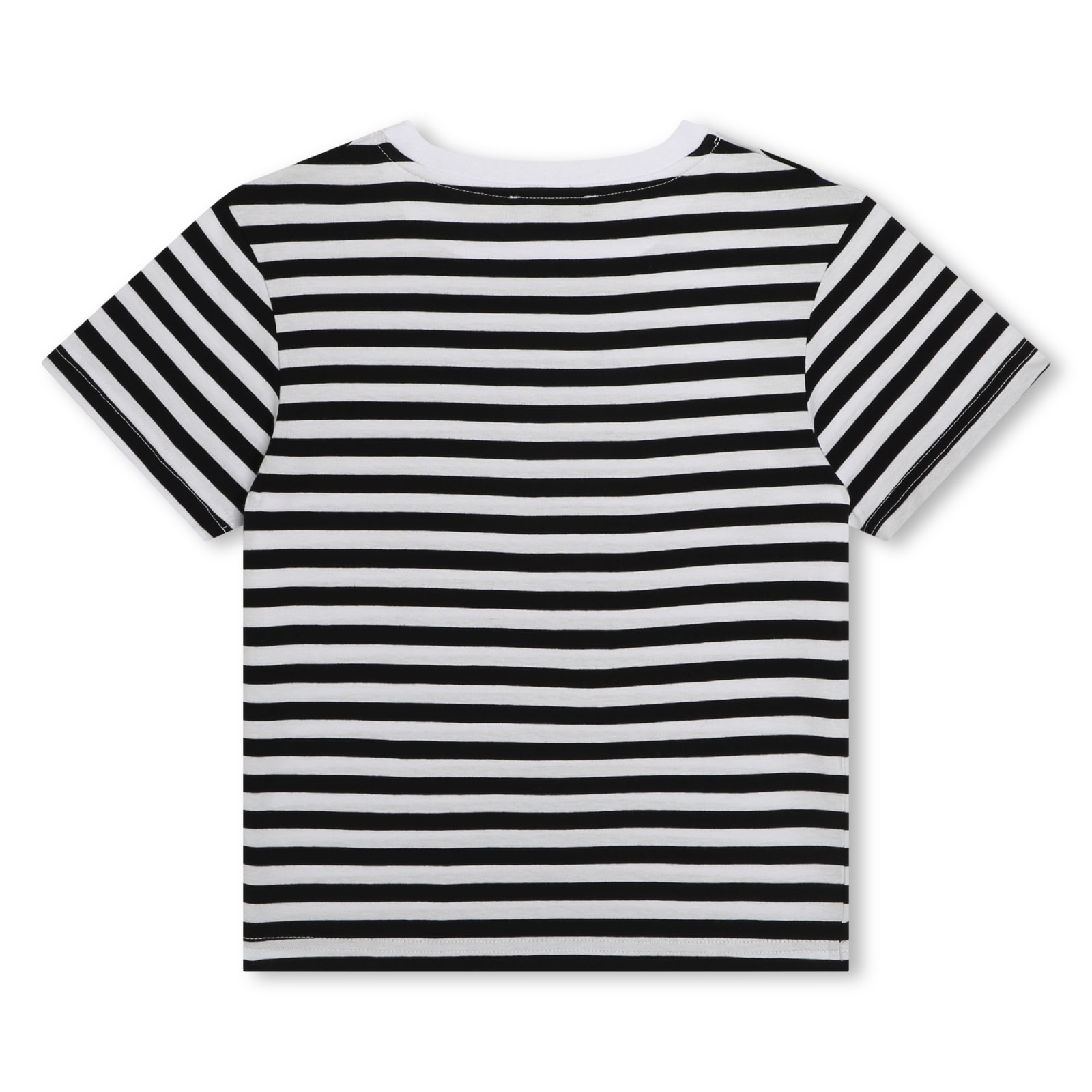 Shop Dkny T-shirt With Stripe In White