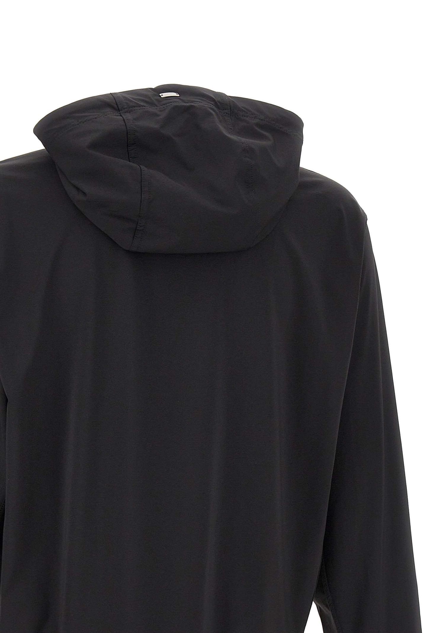 Shop Herno Tricot Jersey Sweatshirt In Black