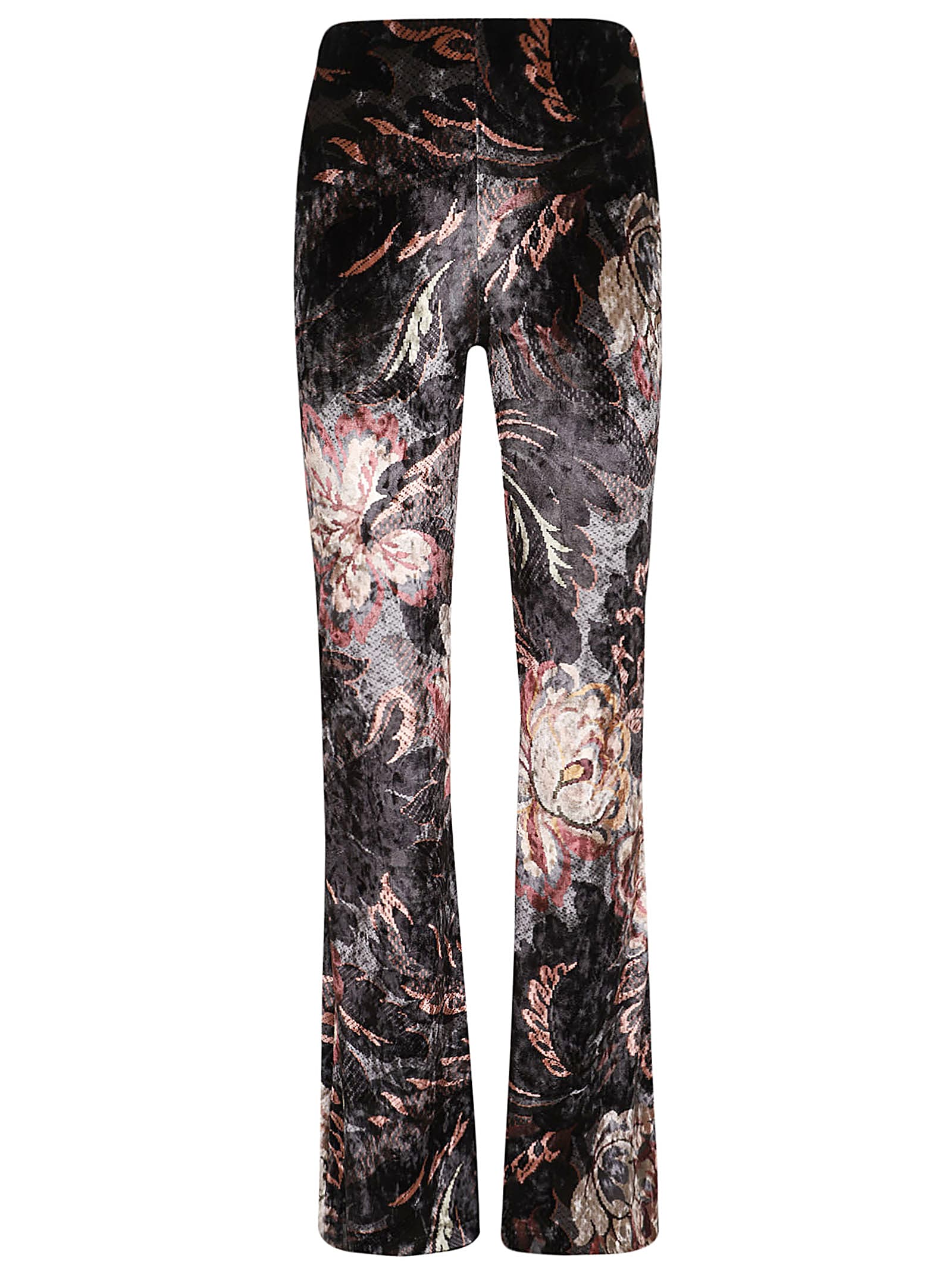 Shop Etro Pant In Grigio Fantasia