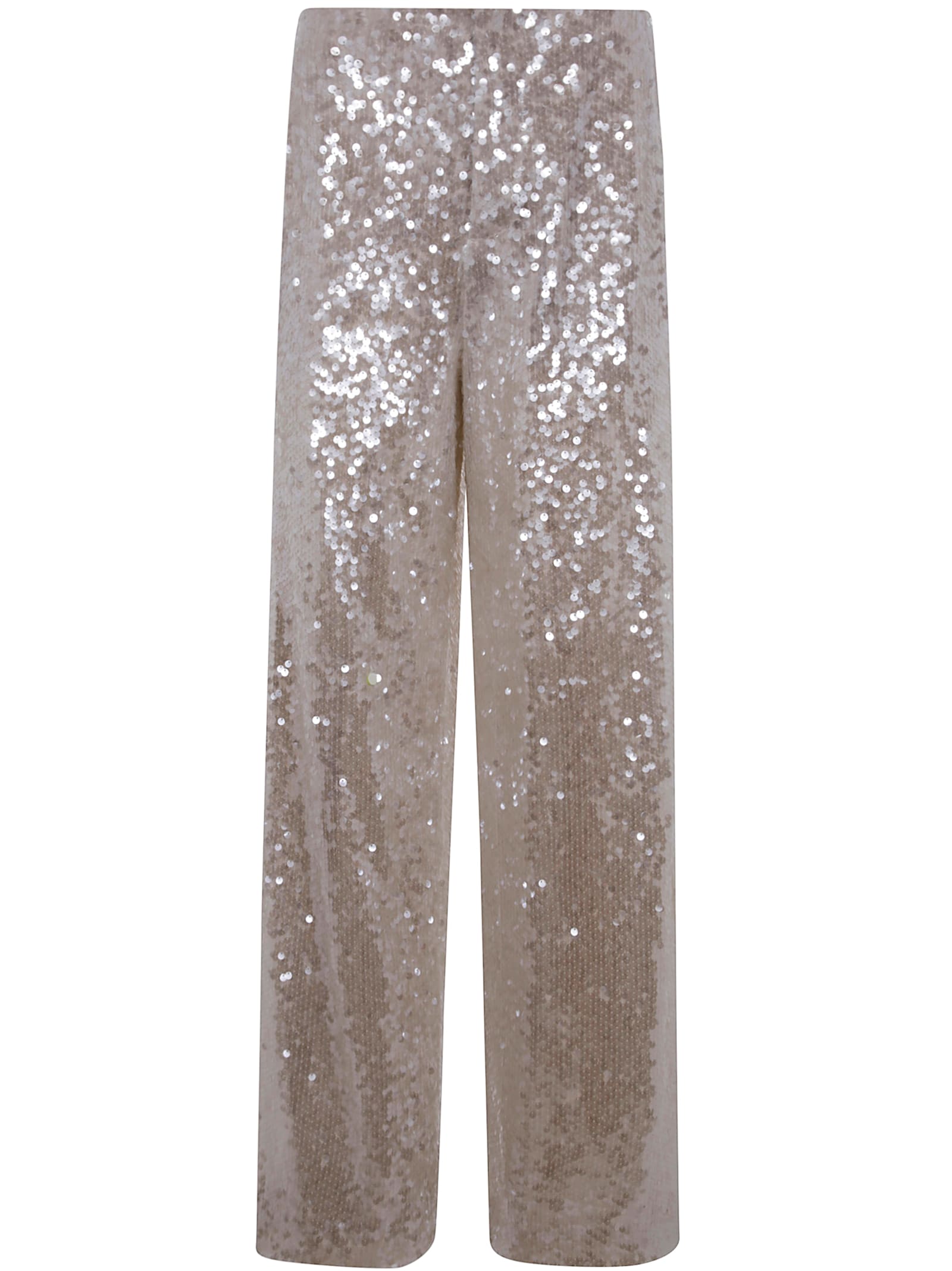 Wide Leg Sequins Trousers