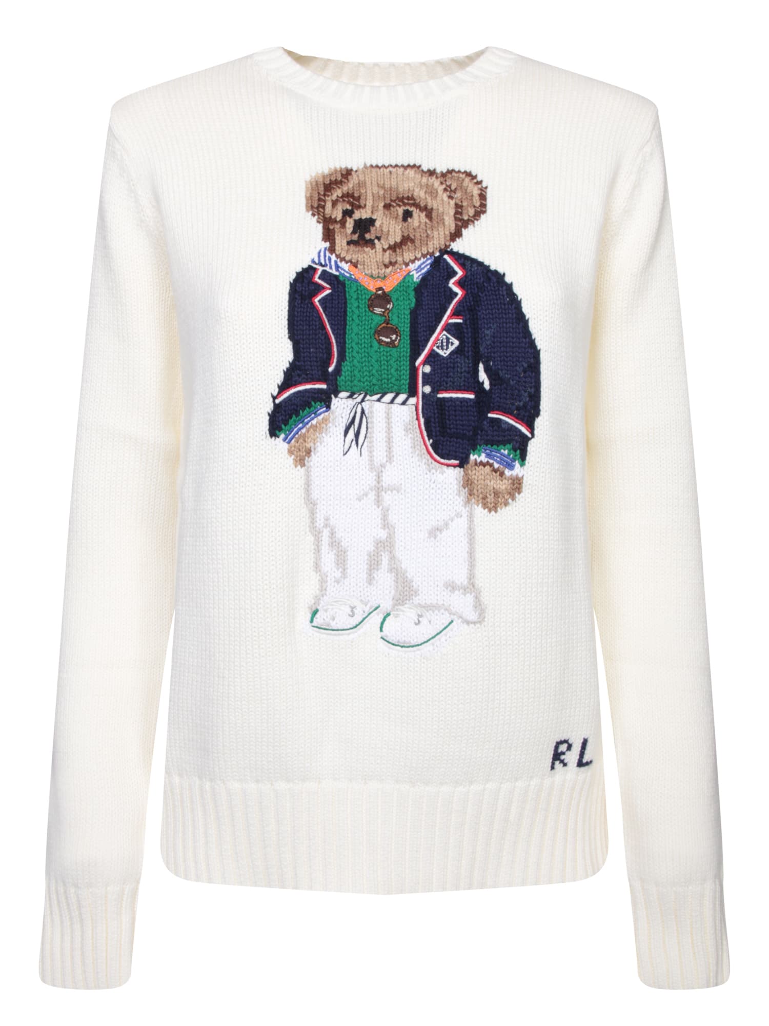 Ivory Bear Sweater