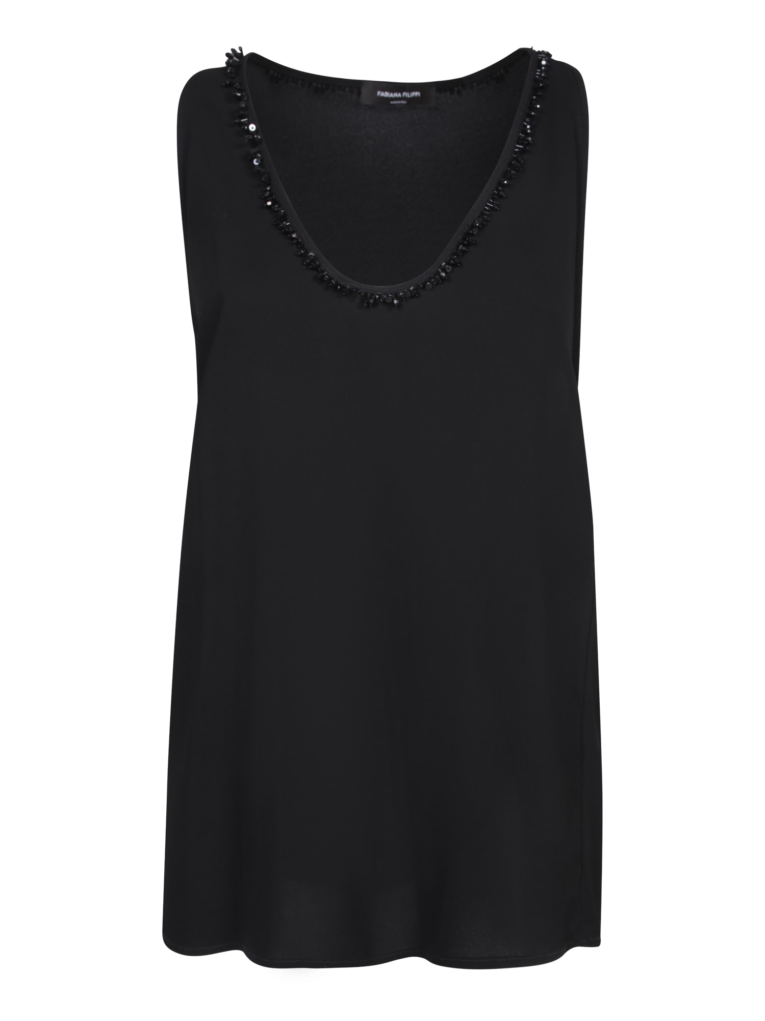 Fabiana Filippi Elegant Black Top