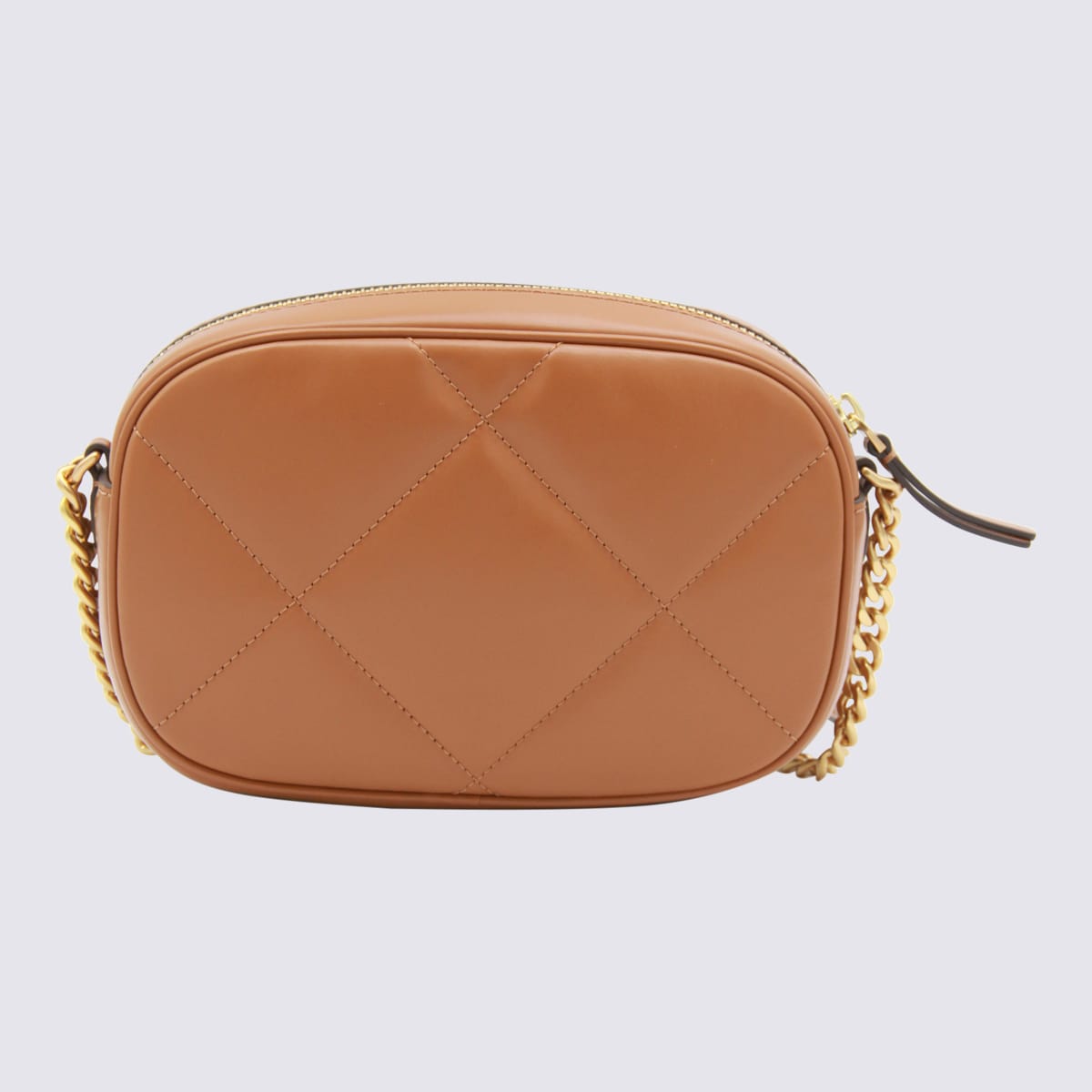 Tory Burch Brown Leather Shoulder Bag