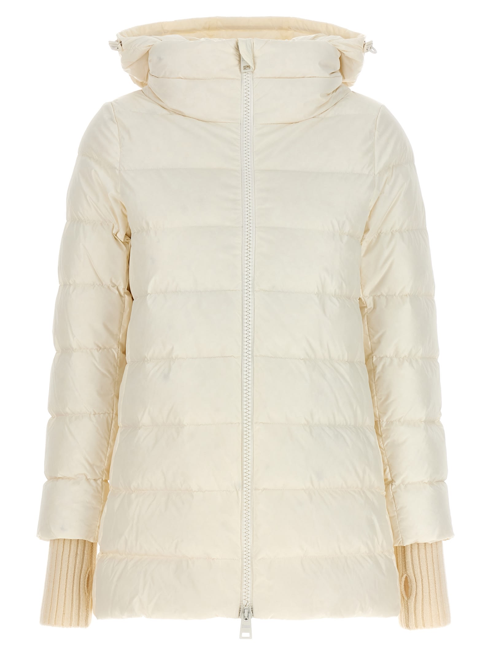 Herno A-shape Jacket Chamonix In Bianco