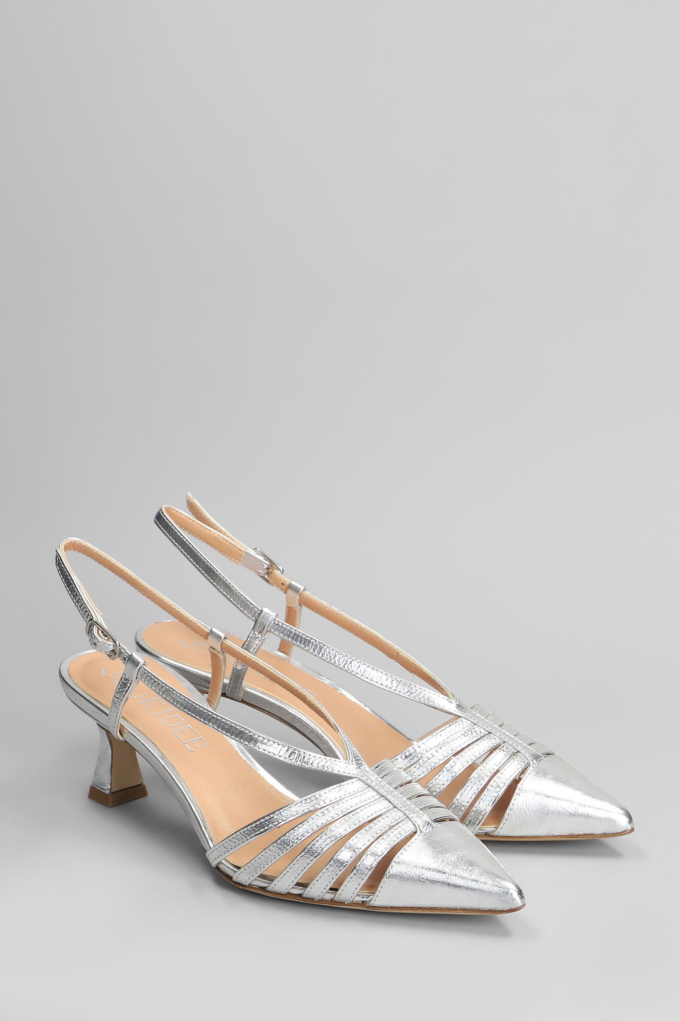 Julie Dee 55mm Leather Pumps