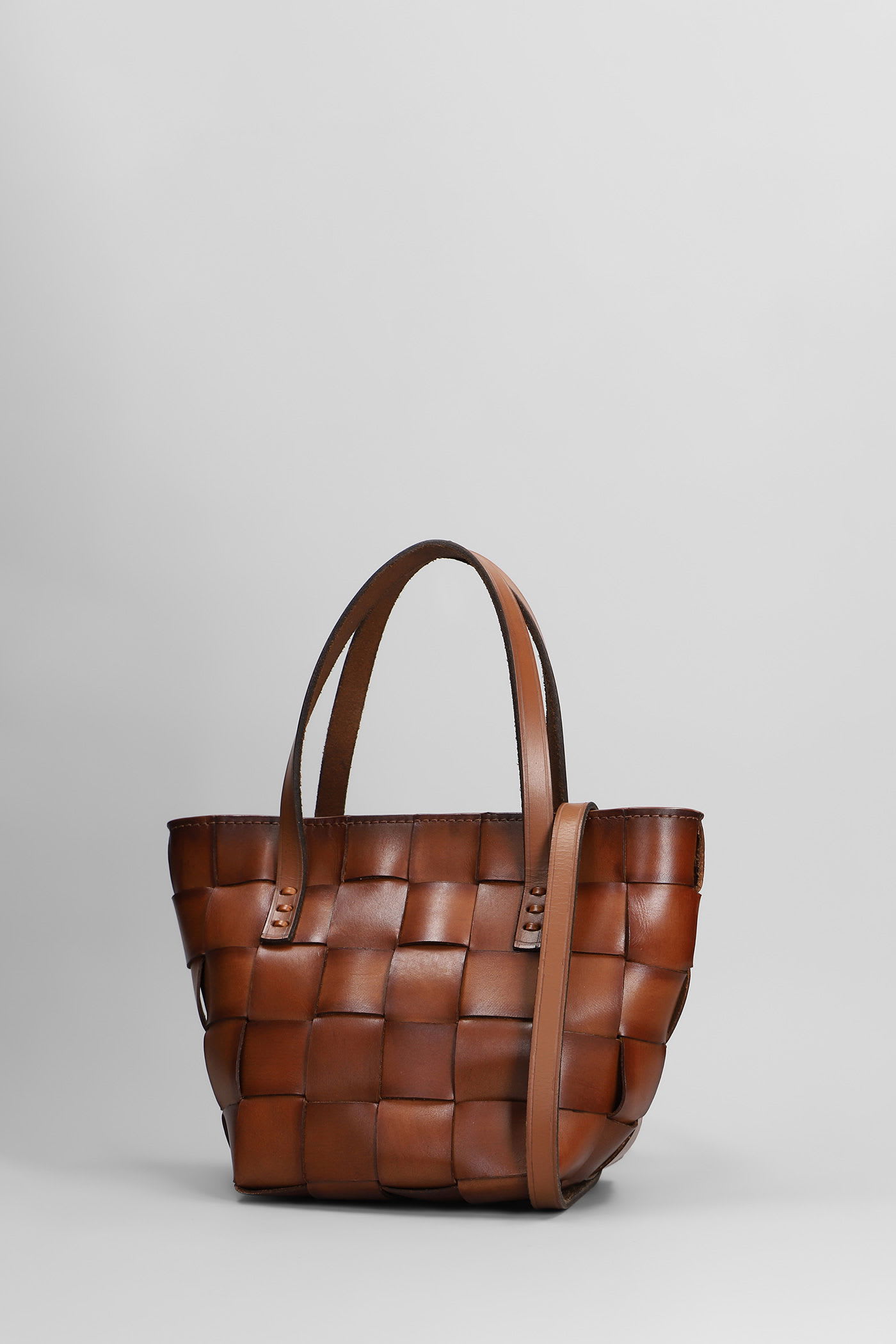 Dragon Diffusion Japan Mini Shoulder Bag In Leather Color Leather In Brown