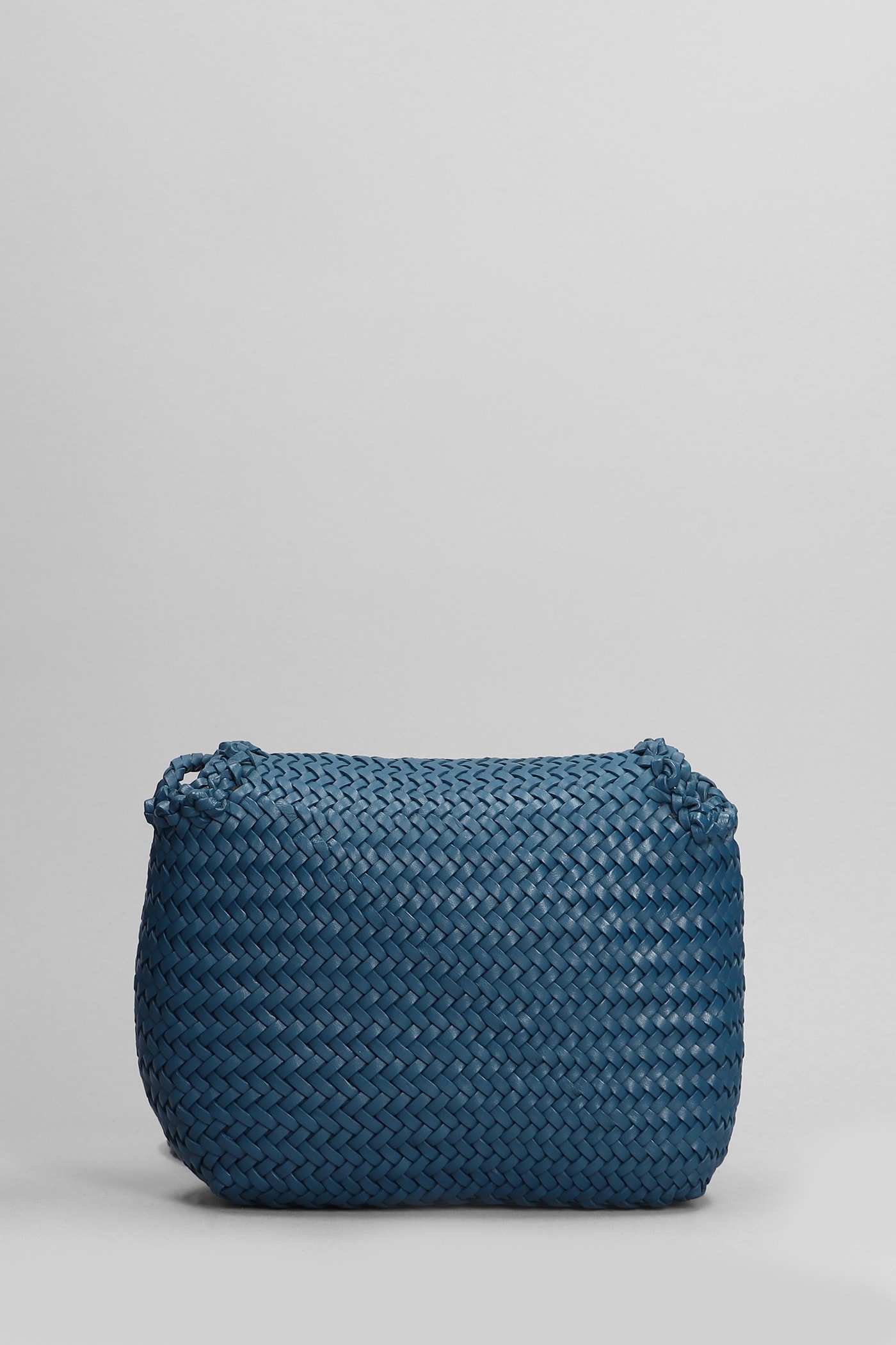 Shop Dragon Diffusion Mini City Shoulder Bag In Blue Leather