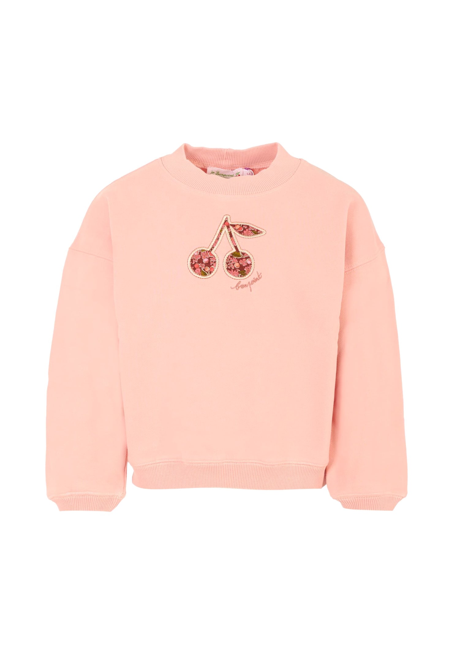 Bonpoint Floral-cherry Sweatshirt In Multi