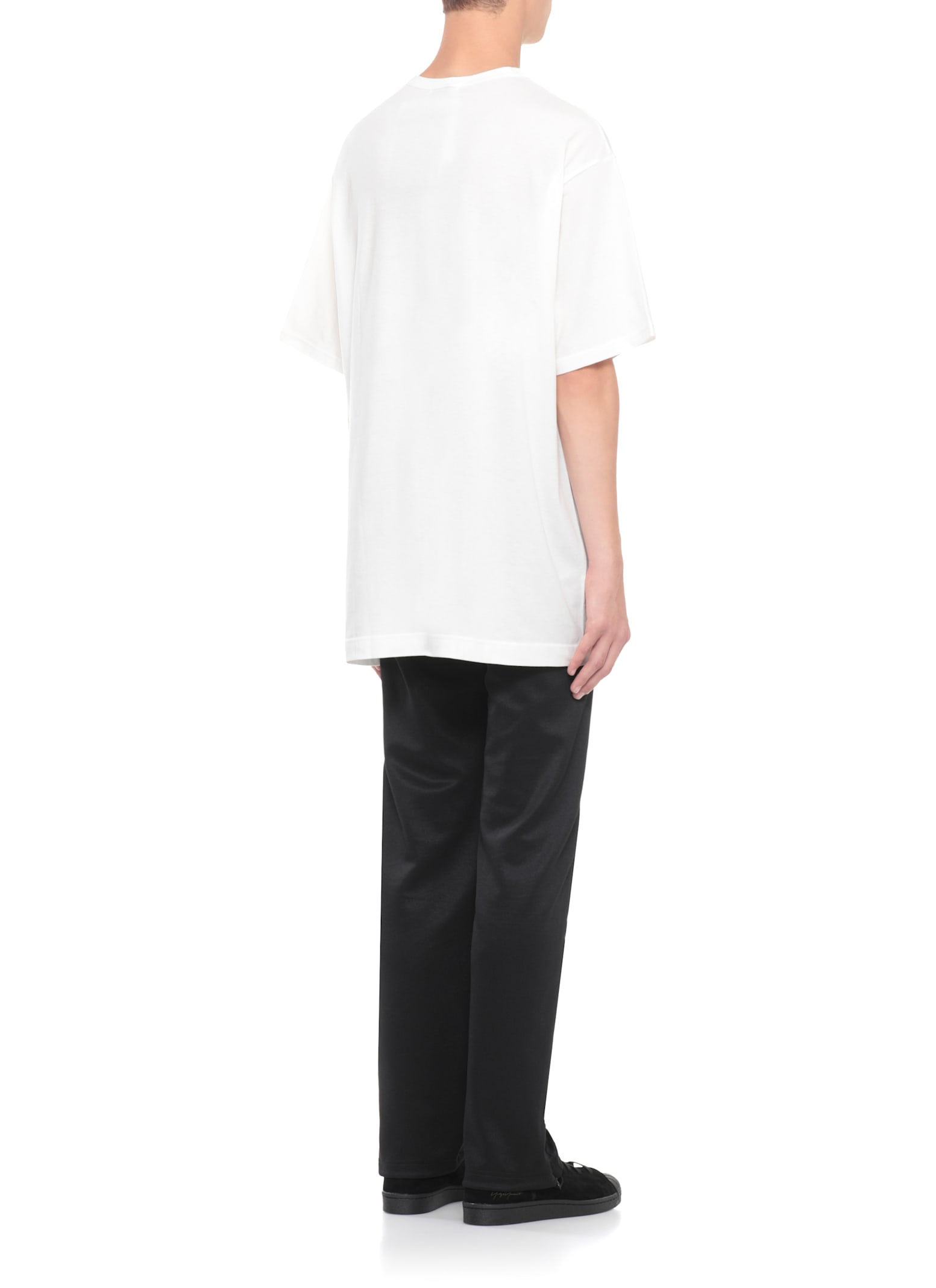 Yohji Yamamoto T-shirt With Print In White