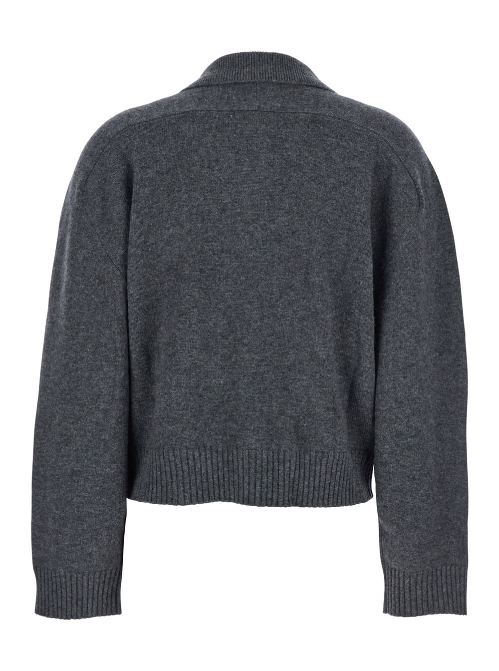 Loulou Studio Homere Lds Boxy Sweater In Gray