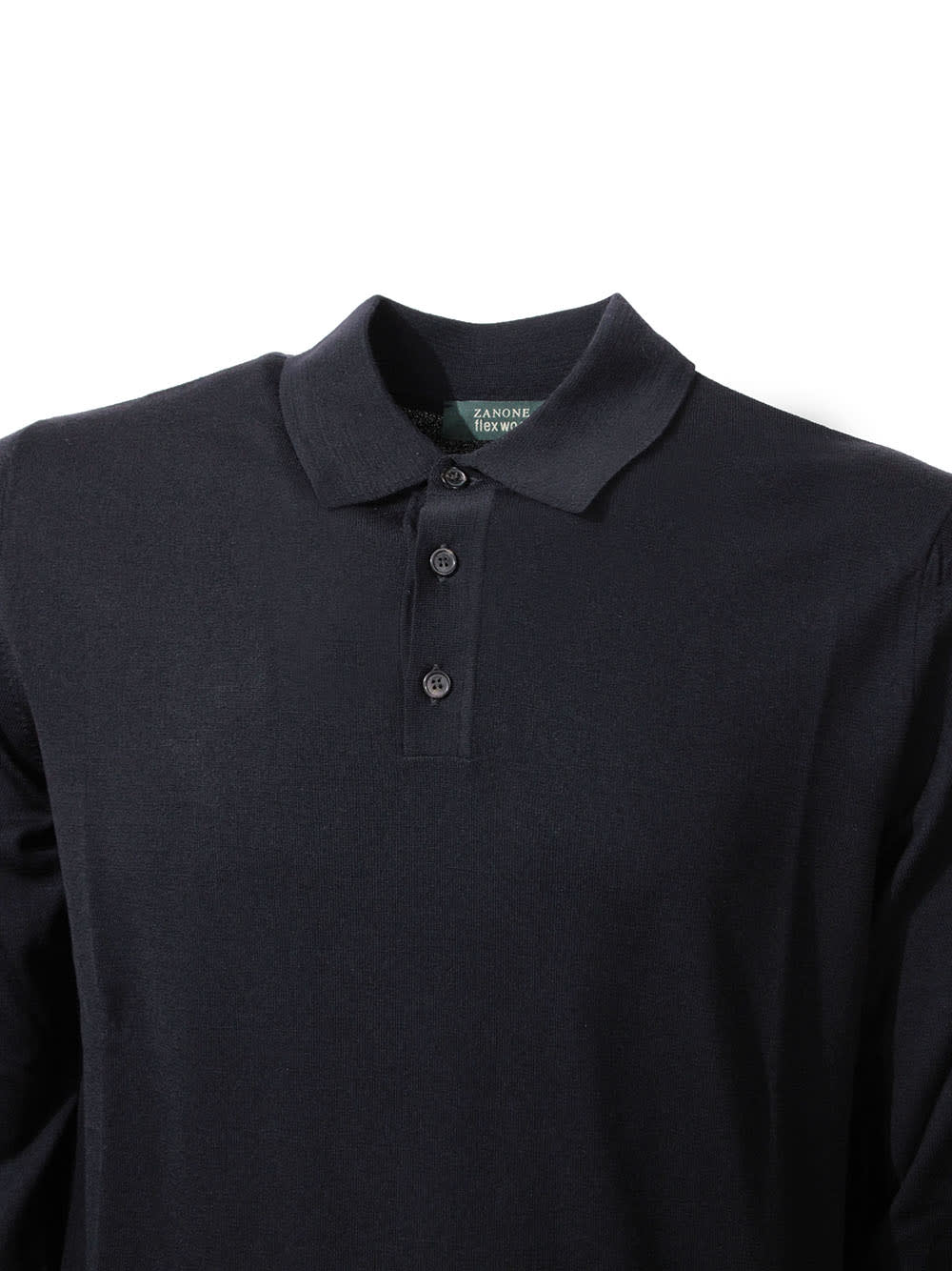 Shop Zanone Polo  In Blue