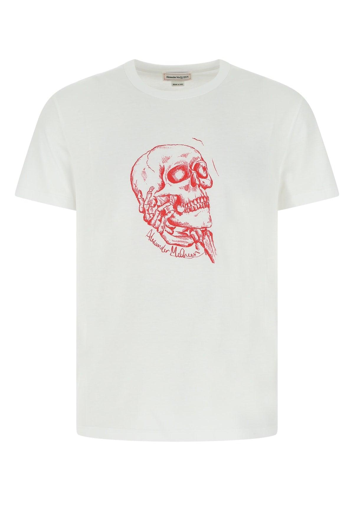 Alexander McQueen Skull-print Crewneck T-shirt