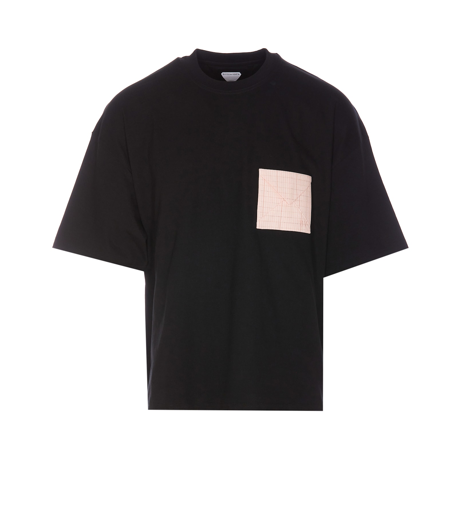 Shop Bottega Veneta Pima Cotton Jersey Oversized T-shirt In Black