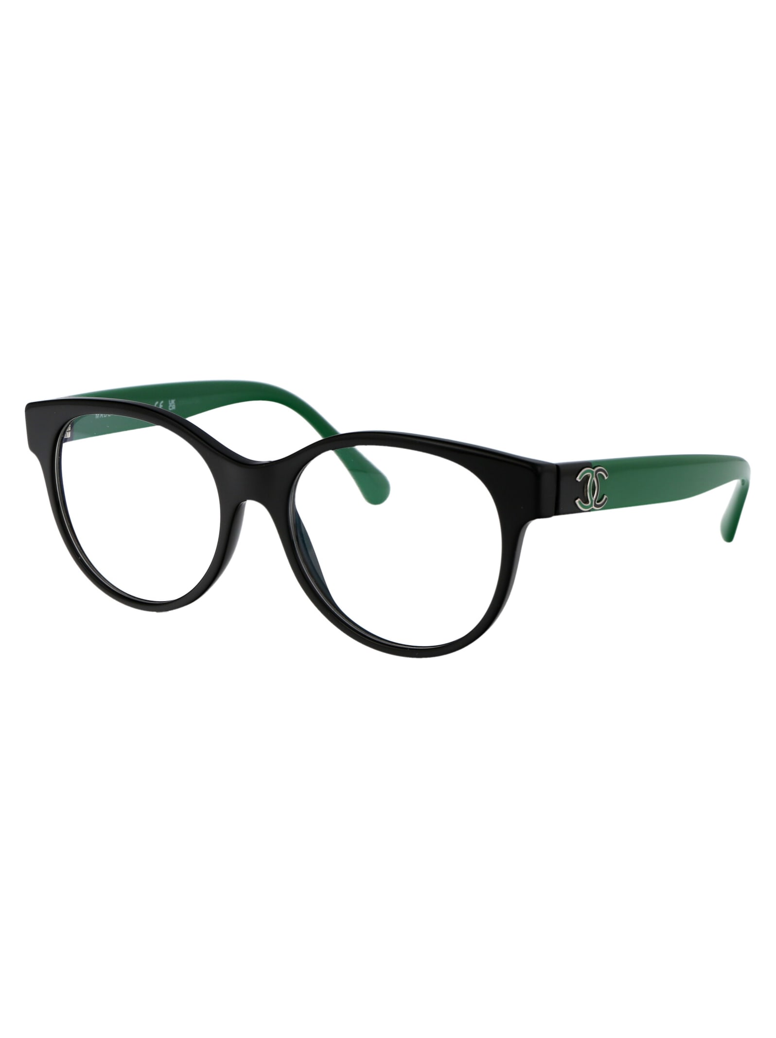 Pre-owned Chanel 0ch3471 Glasses In 1772 Black