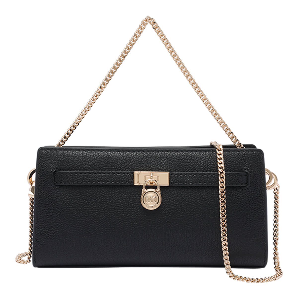 Michael Michael Kors Hamilton Shoulder Bag In Black