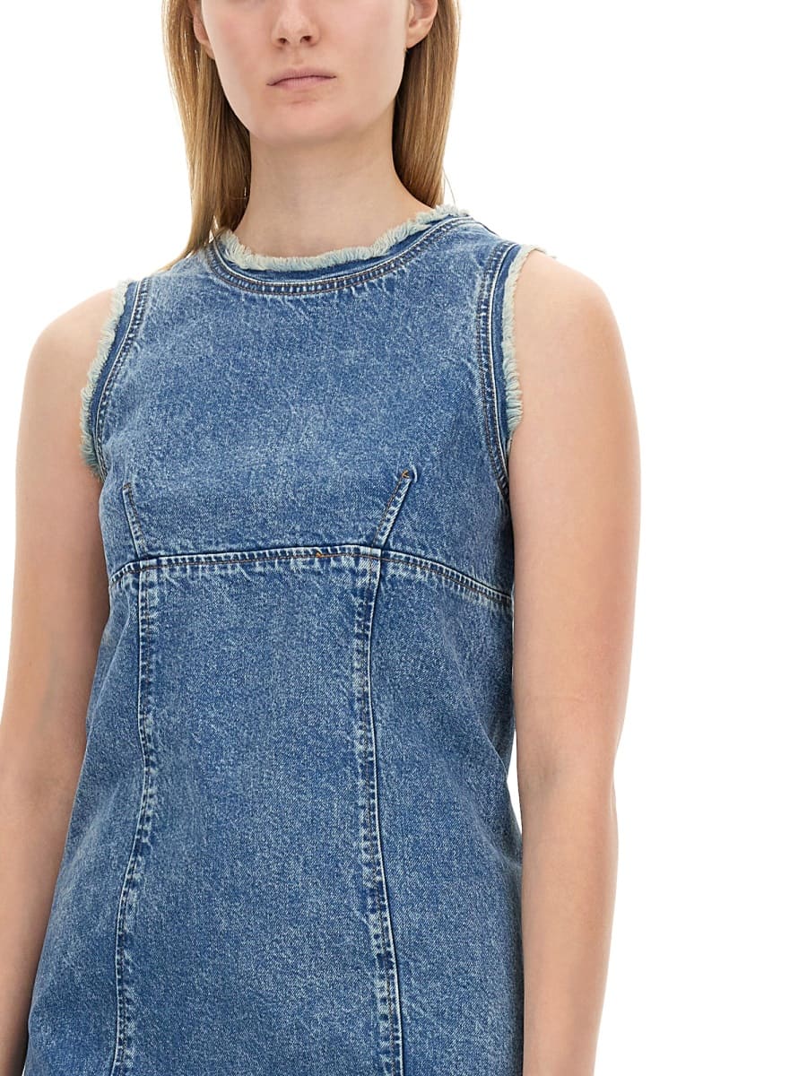 Shop M05ch1n0 Jeans Denim Dress