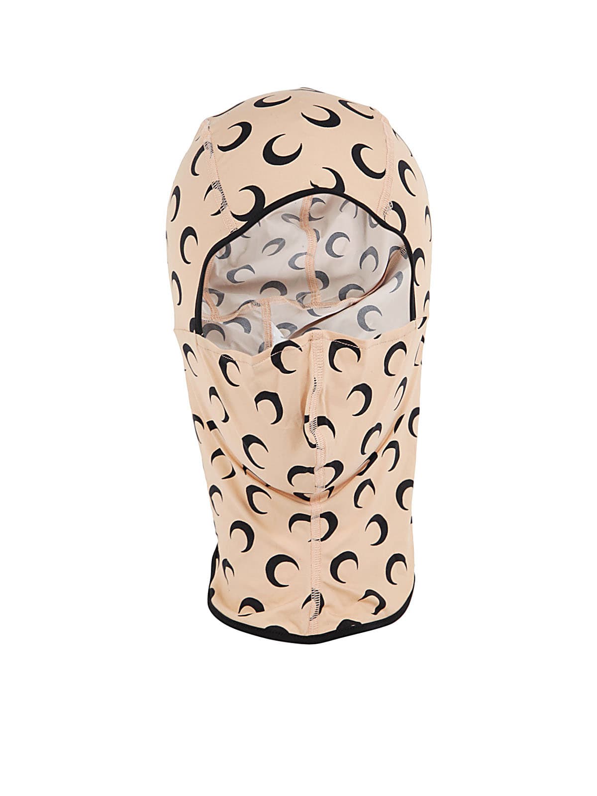 Marine Serre All Over Moon Balaclava Recycled In All Over Moon Tan