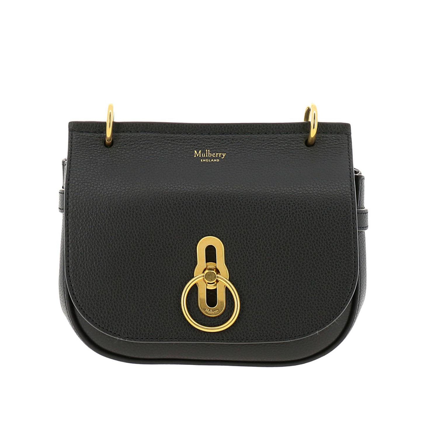 mulberry black shoulder bag