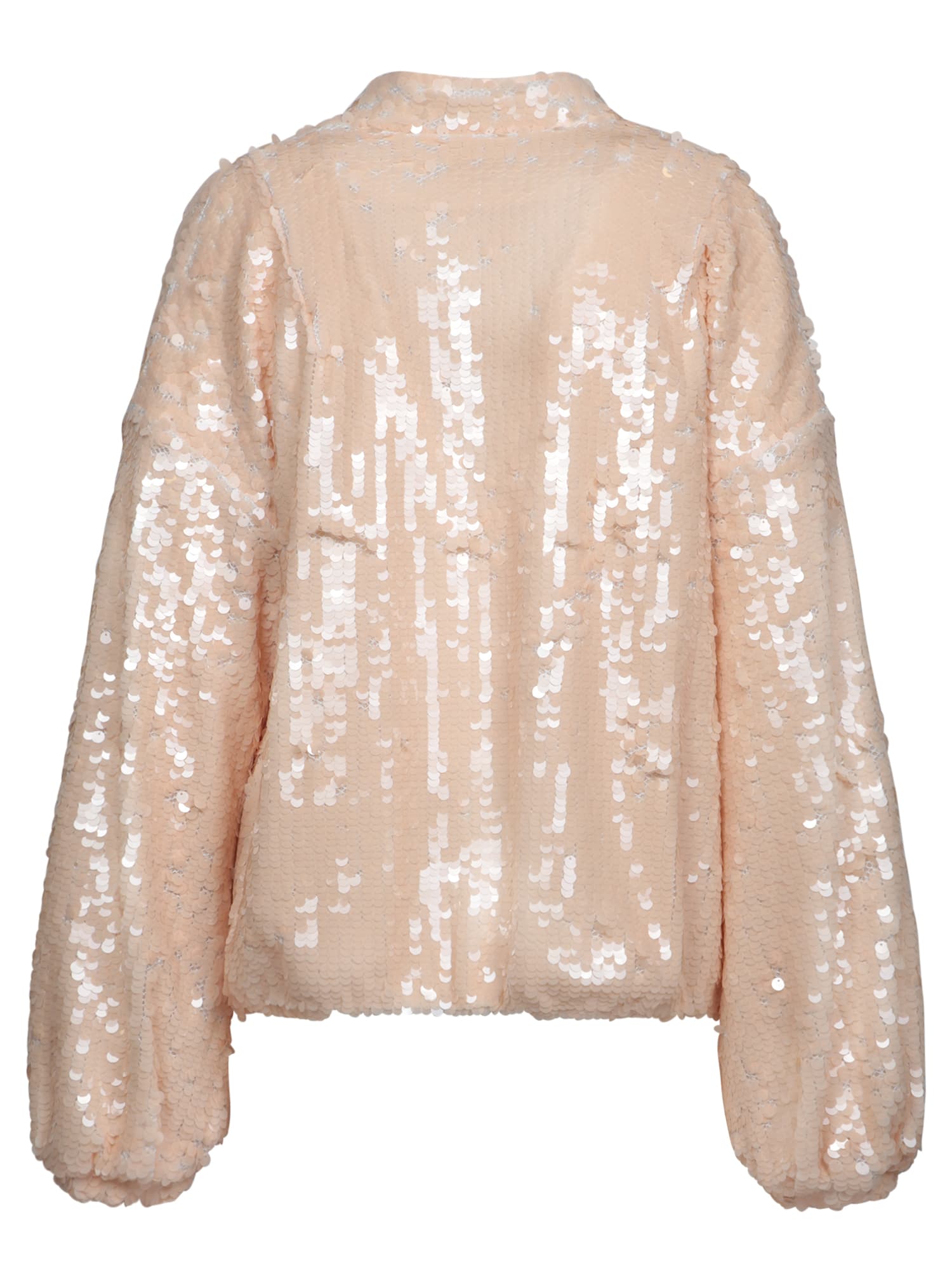 GENNY PINK SEQUIN BOMBER
