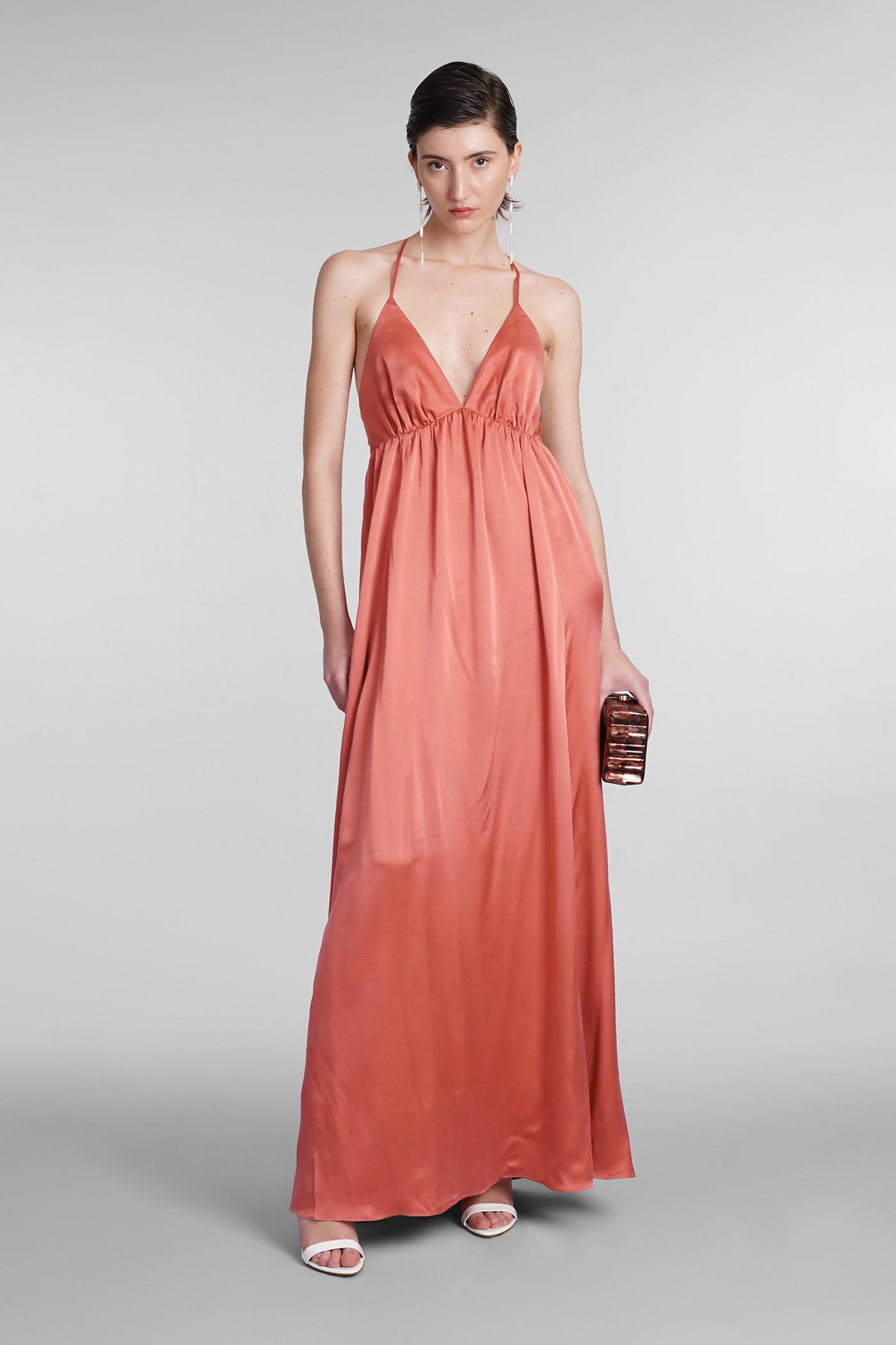 Shop Zimmermann Dress In Rose-pink Silk