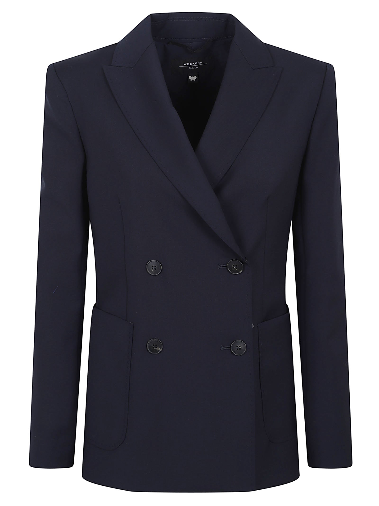 Weekend Max Mara Ornati Jacket In Blue