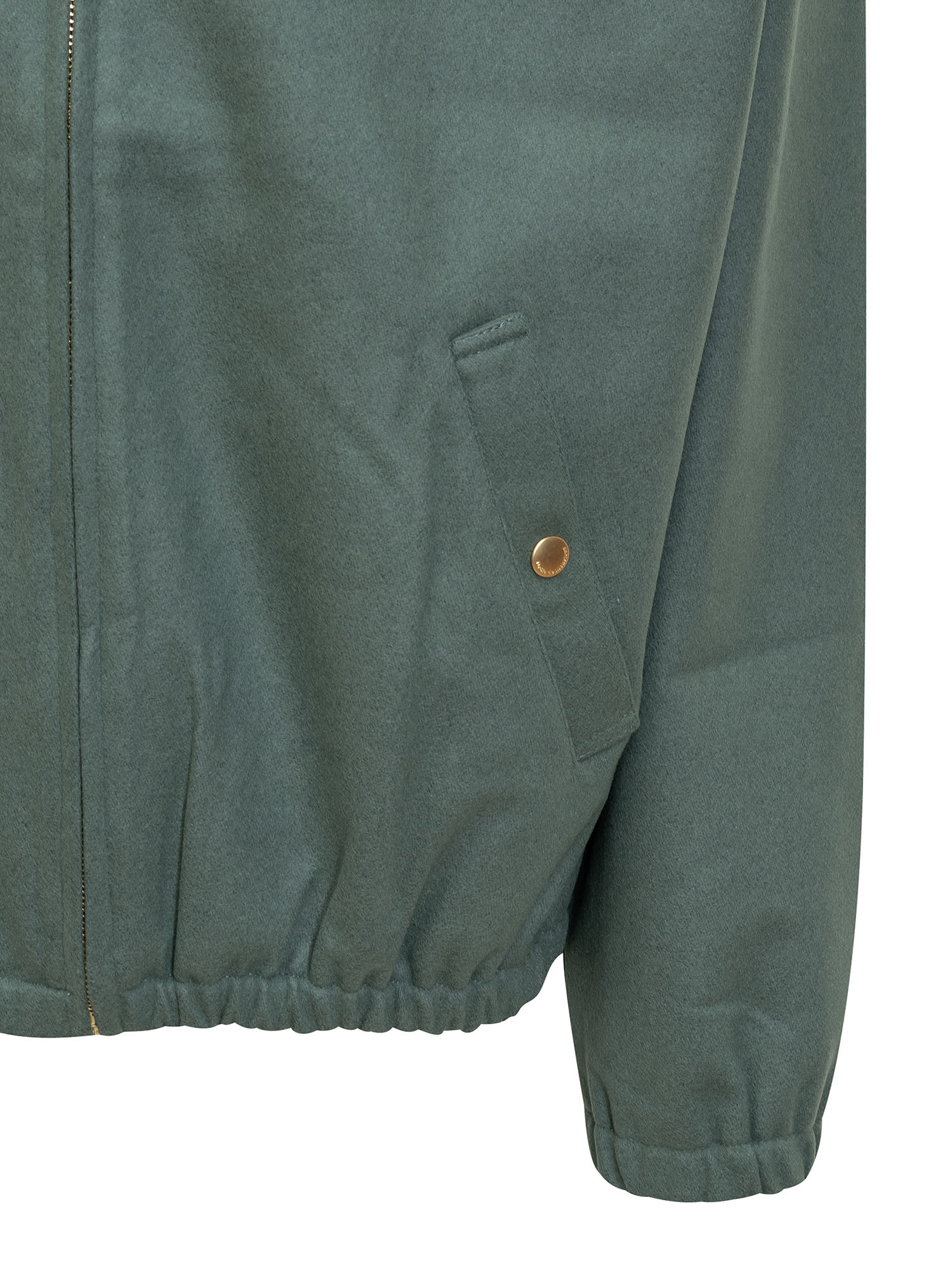 Shop Drôle De Monsieur La Veste Jacket In Water Green