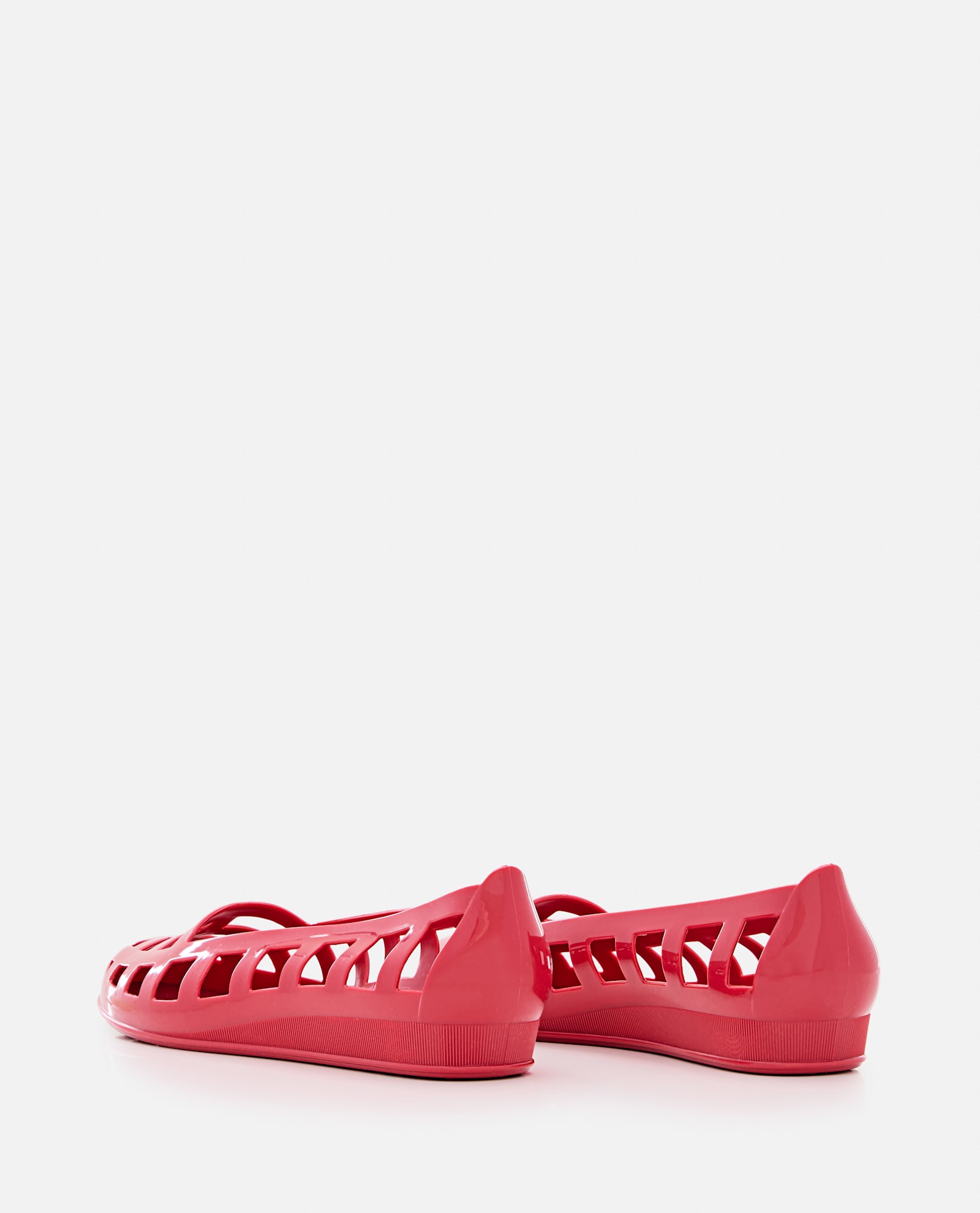Ancient Greek Sandals Elli Jelly Ballerina Shoes In Red