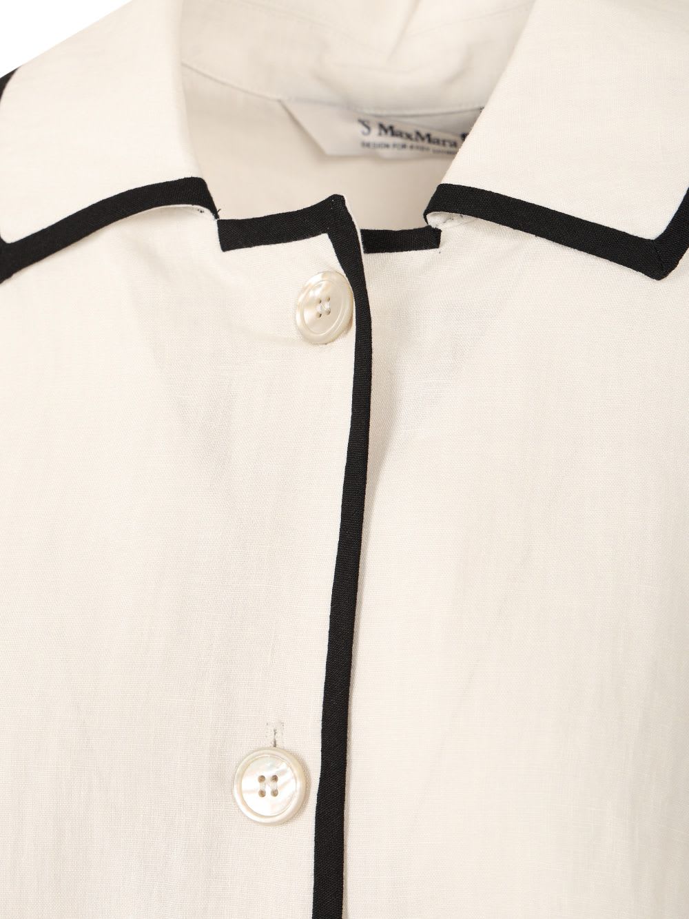 's Max Mara Linen Shirt Shirts White In Neutral