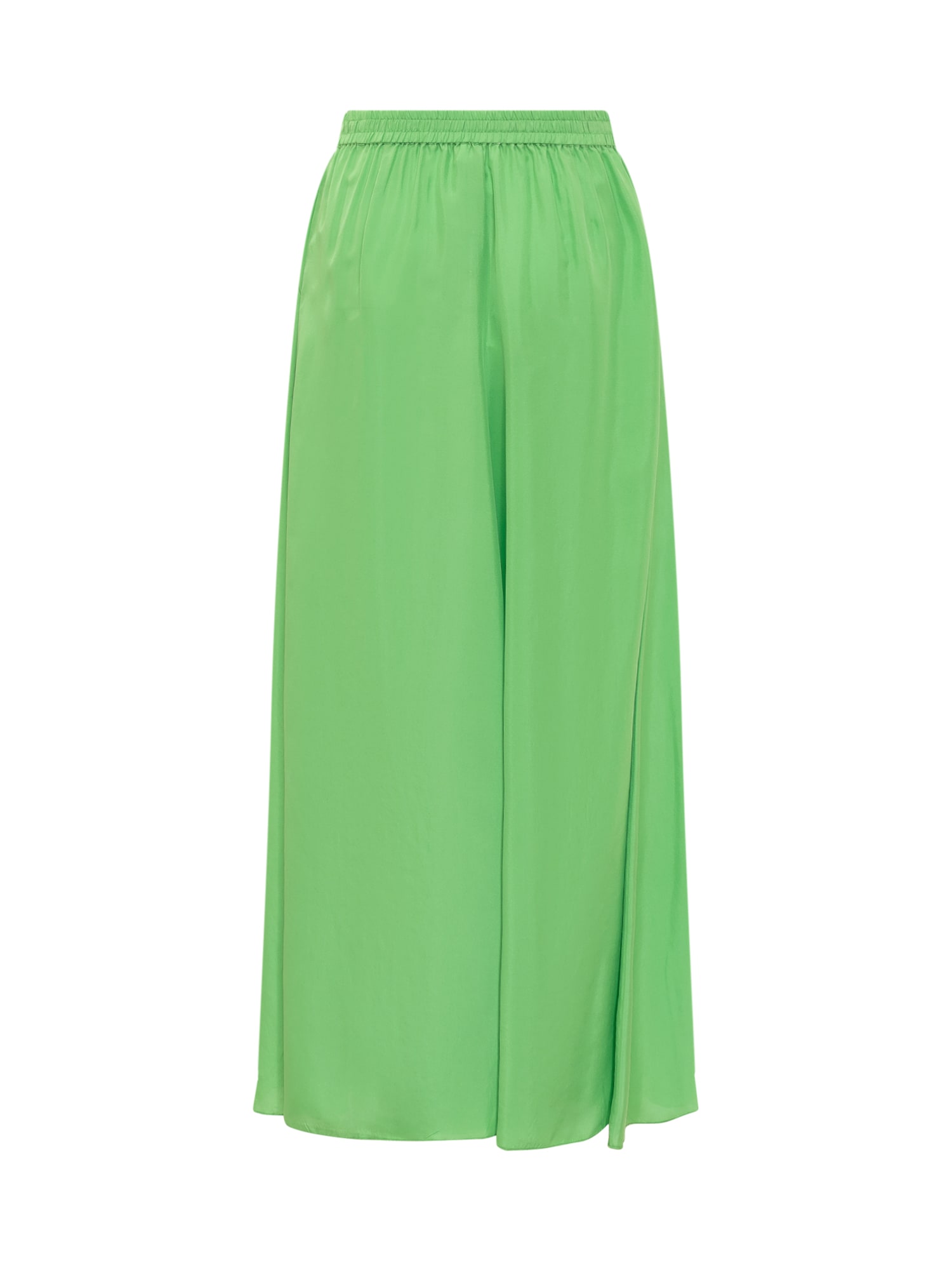 Shop P.a.r.o.s.h Long Skirt In Verde Prato