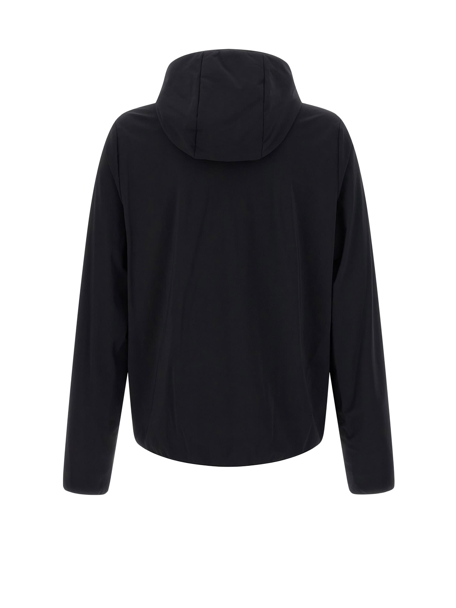 Moncler Hooded Quilted Nylon Down Outerwear In Black