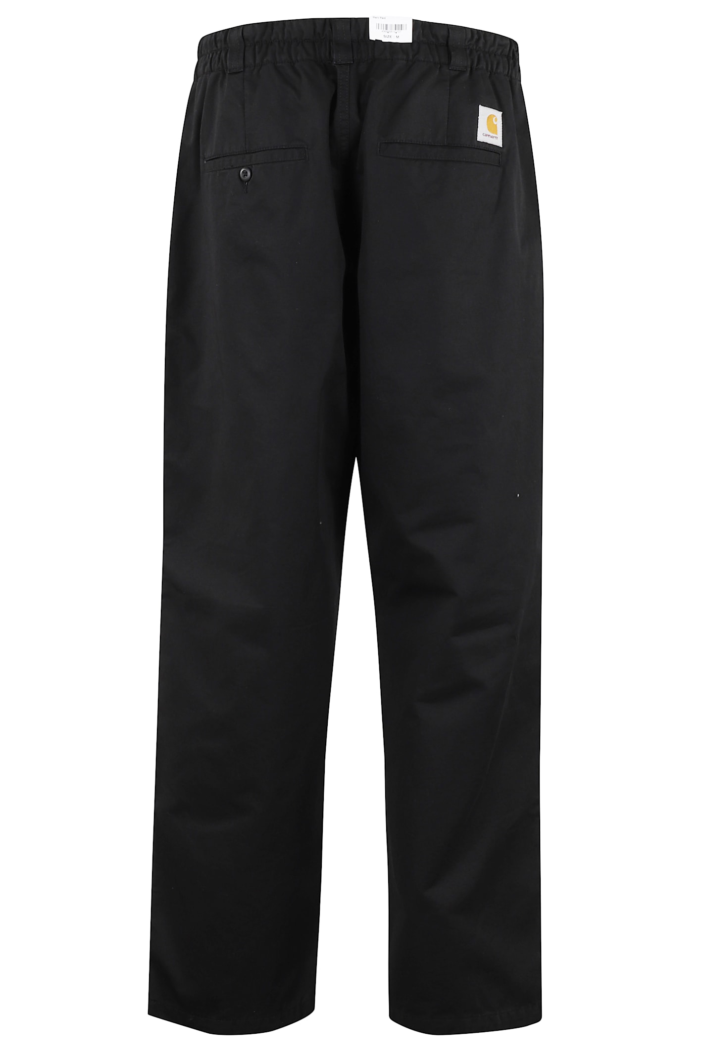 Carhartt Wip Pantalone Cole Cargo Lane Popelin In Black