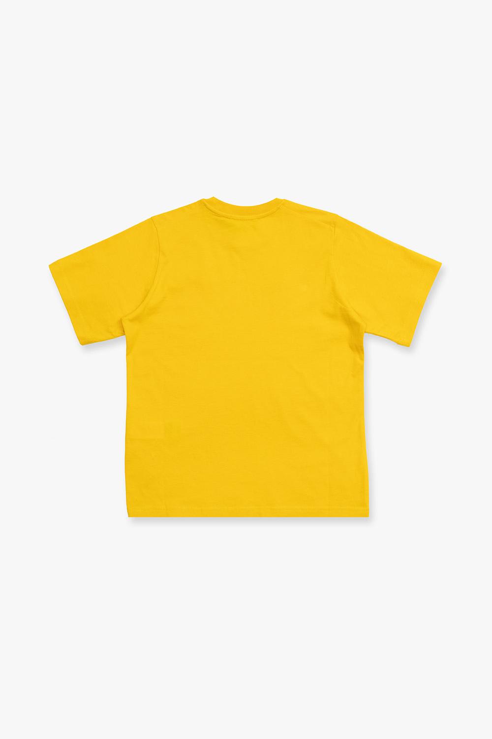Shop Dsquared2 T-shirt With Logo In Giallo