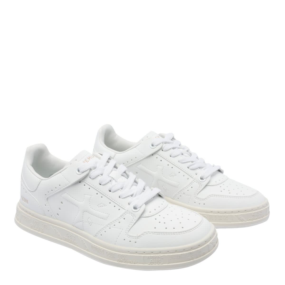 Premiata Quinnd Sneakers In White