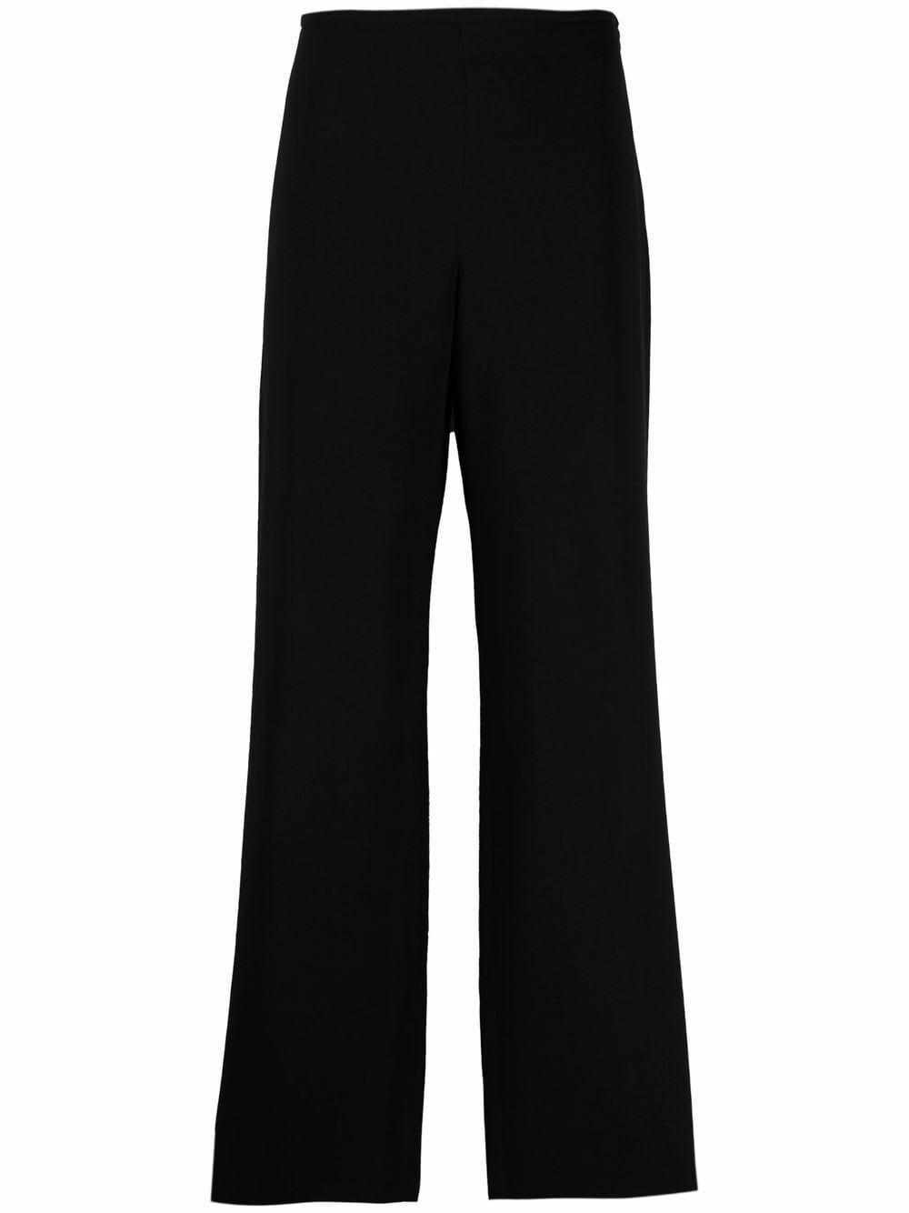 Shop Emporio Armani Trouser In Black