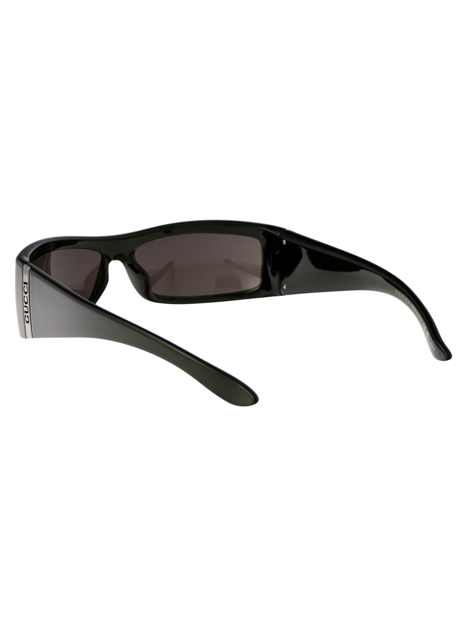 Gucci Green Green Grey Acetate Sunglasses