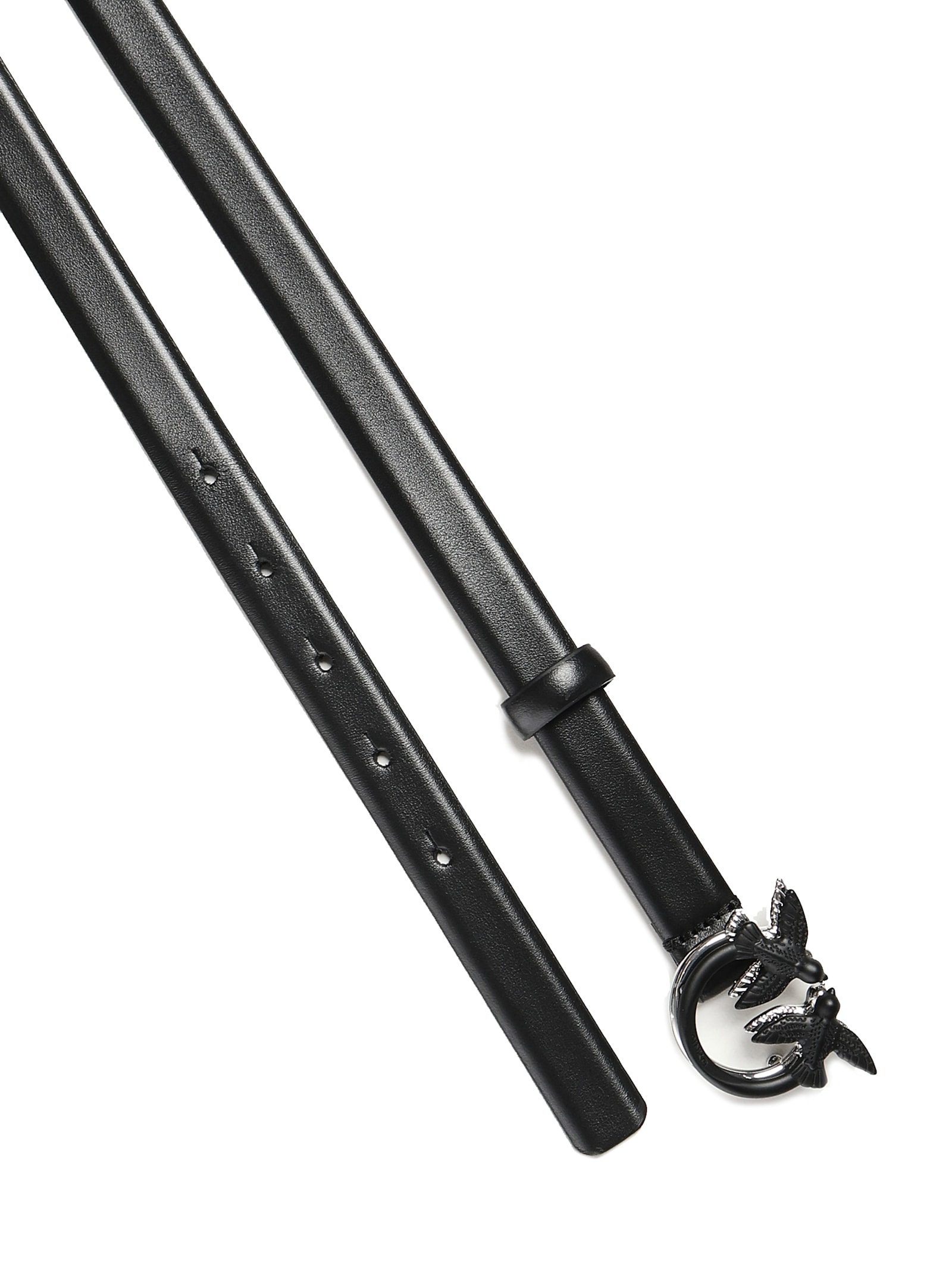 Shop Pinko Love Birds Leather Belt
