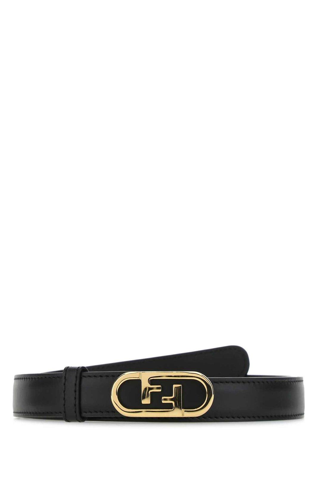 Fendi Ff Logo Buckle Belt