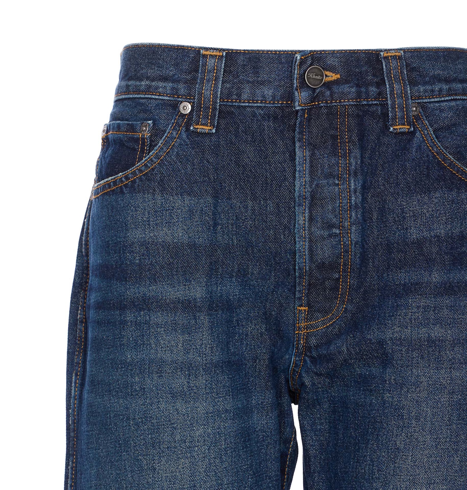 Khaite Jeans With Belt Loops In Blue