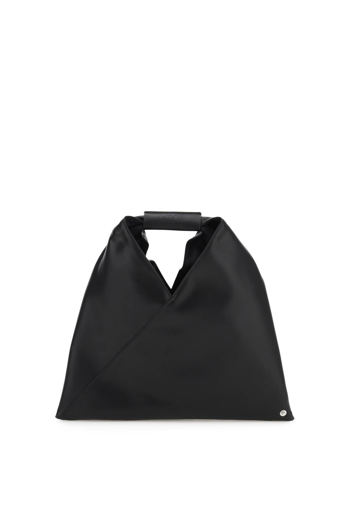 Mm6 Maison Margiela Leather Small Japanese Bag In Black (black)