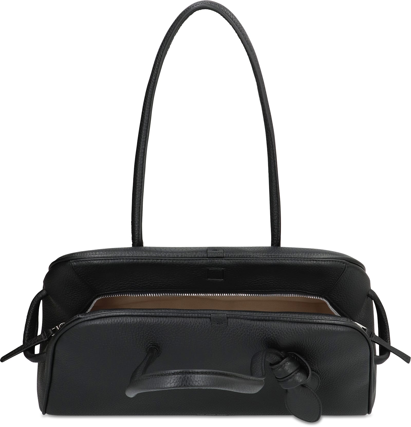 Jacquemus Borsa Le Petit Turismo In Pelle In Black