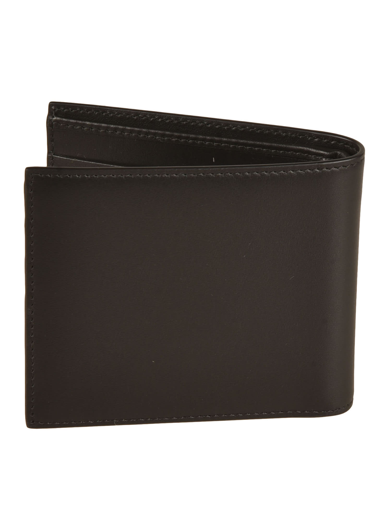 Shop Dolce & Gabbana Logo Embossed Billfold Wallet In Black