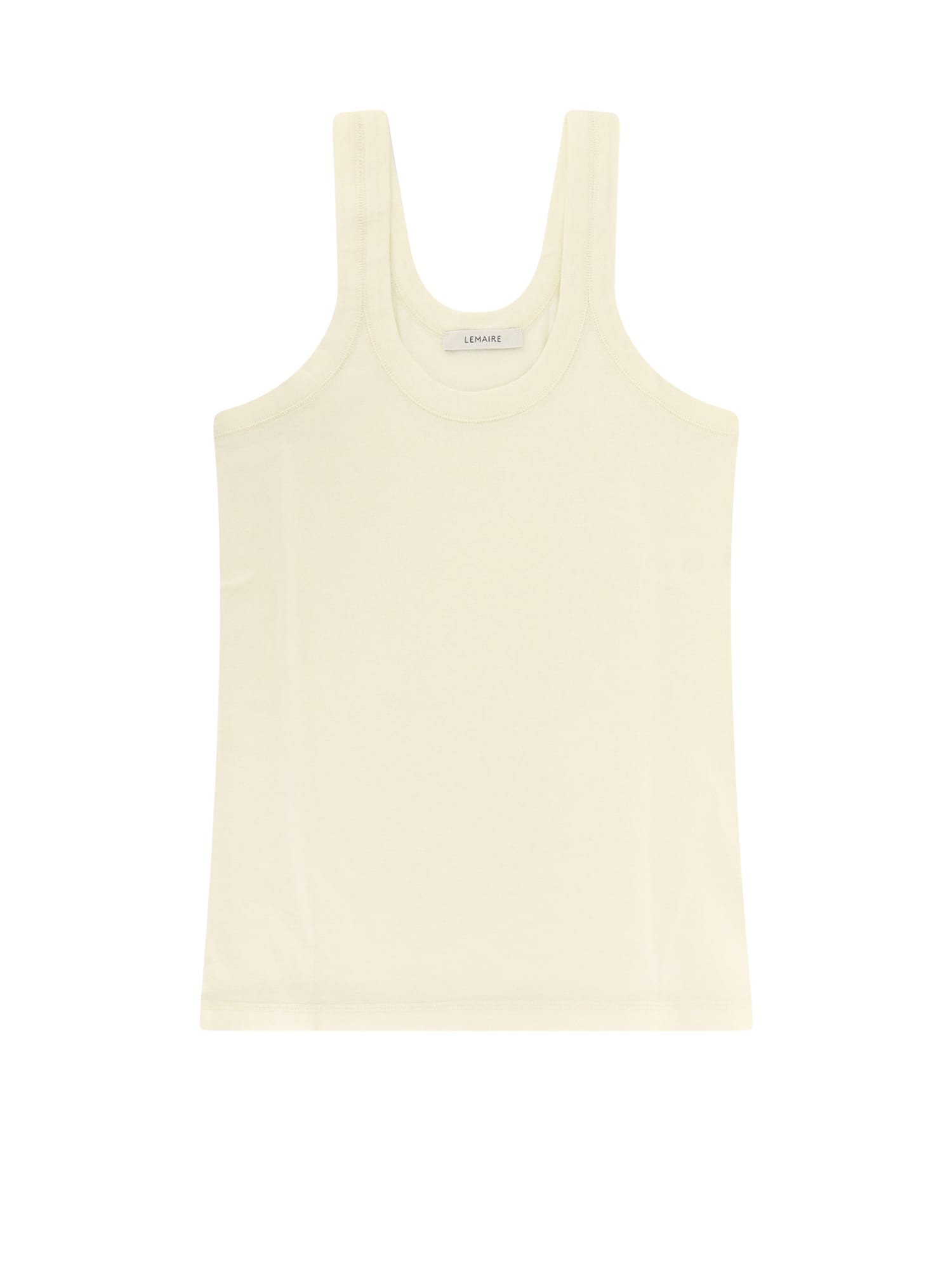 Shop Lemaire Tank Top In Yellow