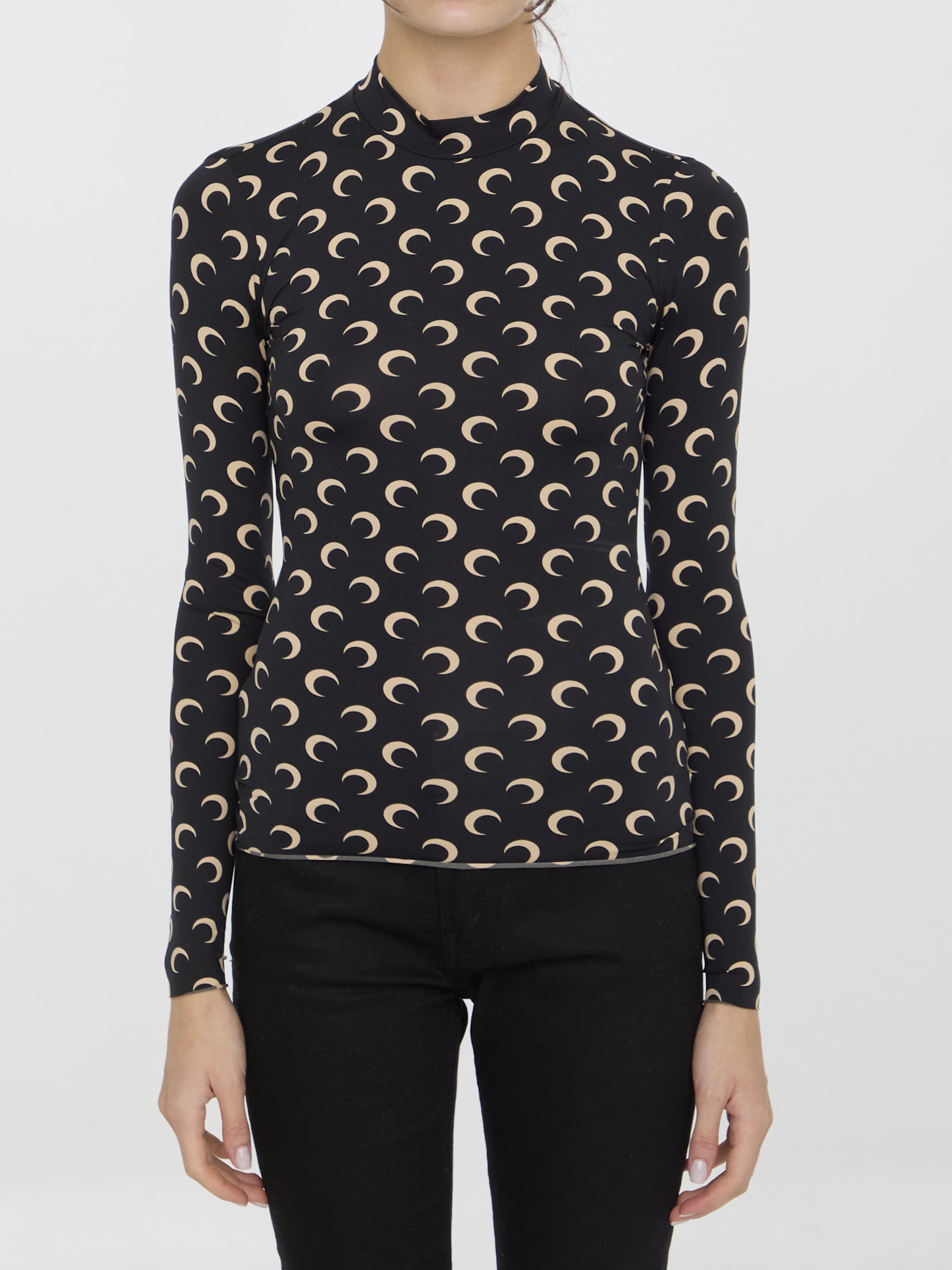 Moon Printed Top