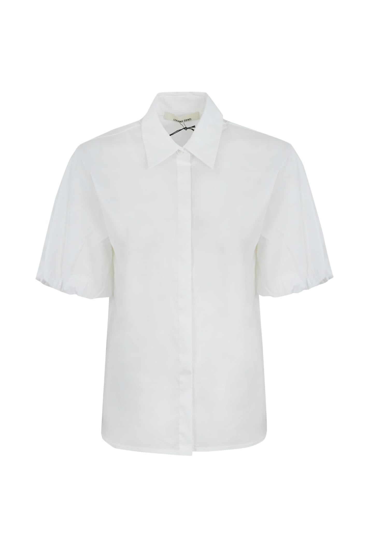 Liviana Conti Women's White Other Materials Shirt | ModeSens