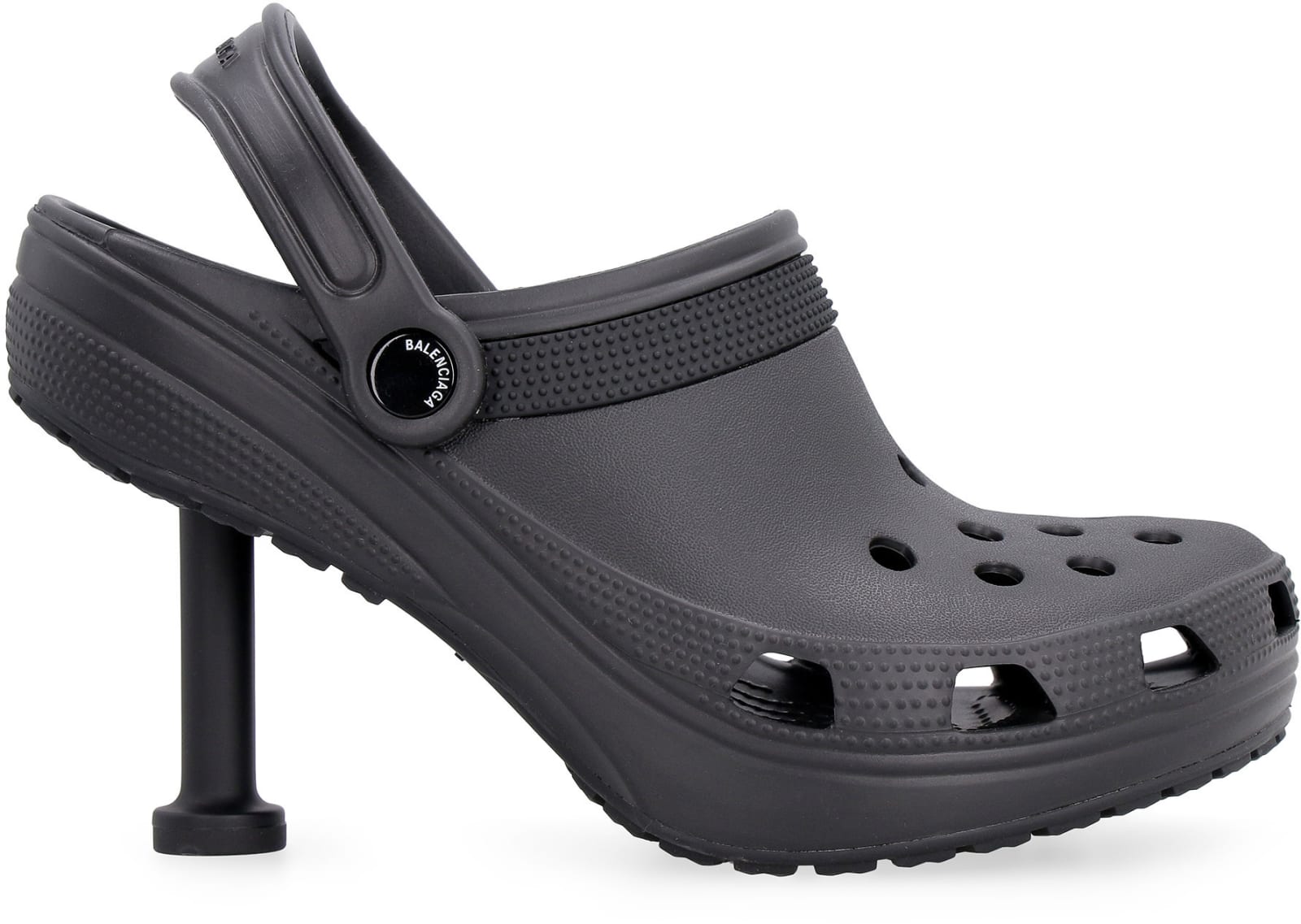 Shop Balenciaga Crocs Madame Mules In Black