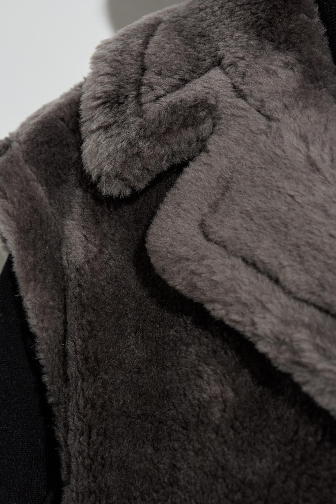 Stand Studio Faux Fur Vest Carly In Brown