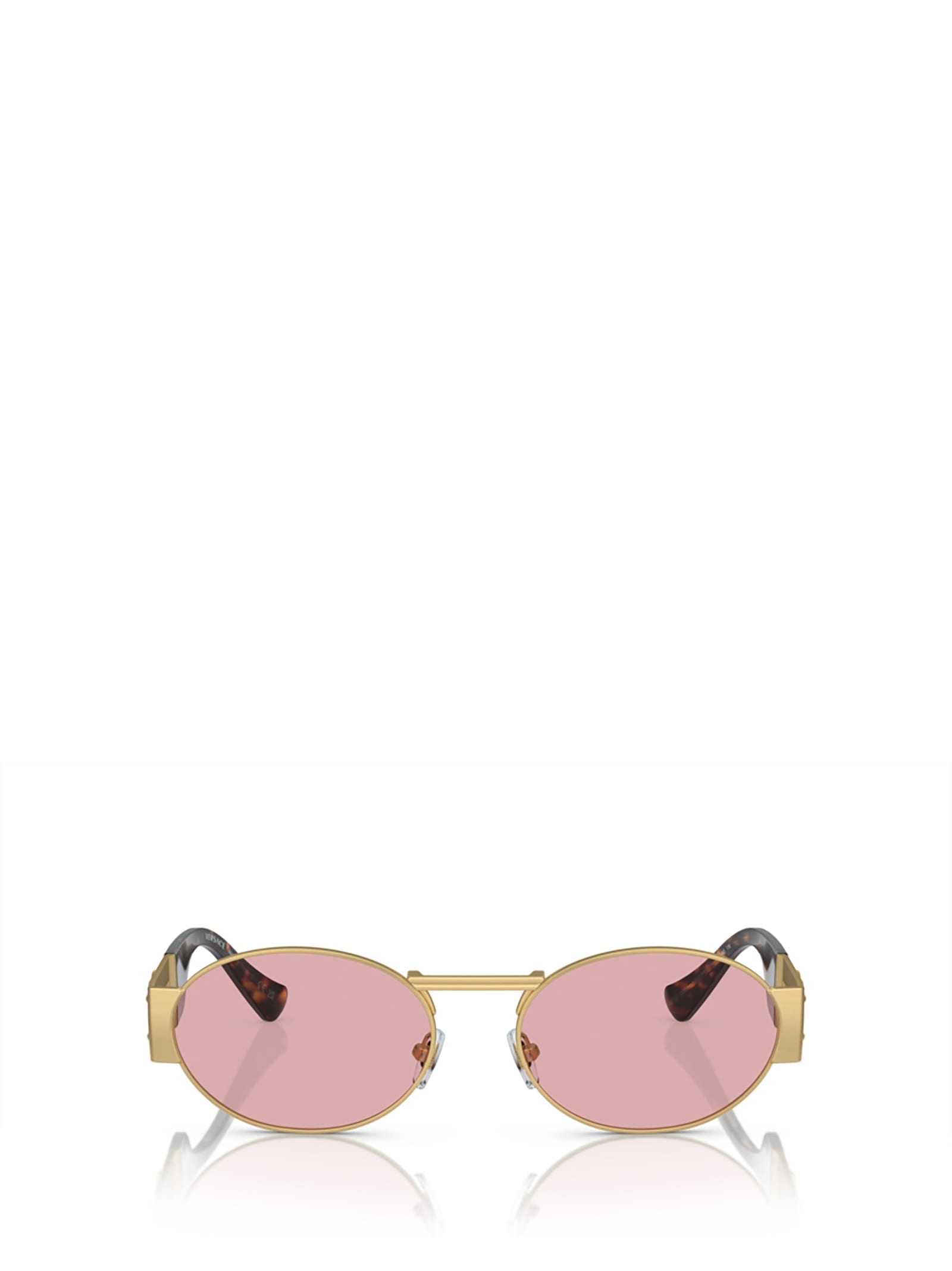 Versace Ve2264 Matte Gold Sunglasses