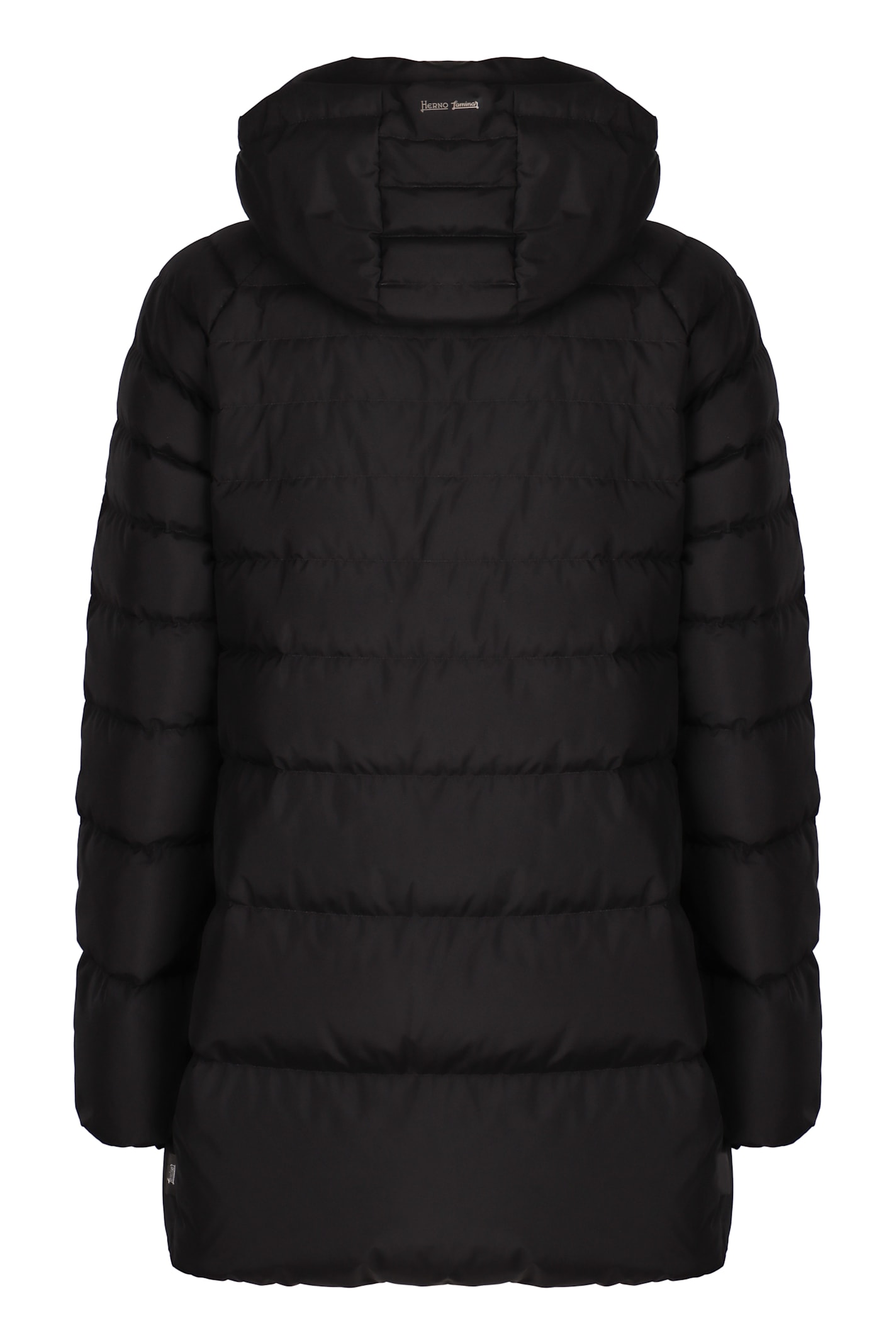 HERNO HOODED FULL-ZIP DOWN JACKET 