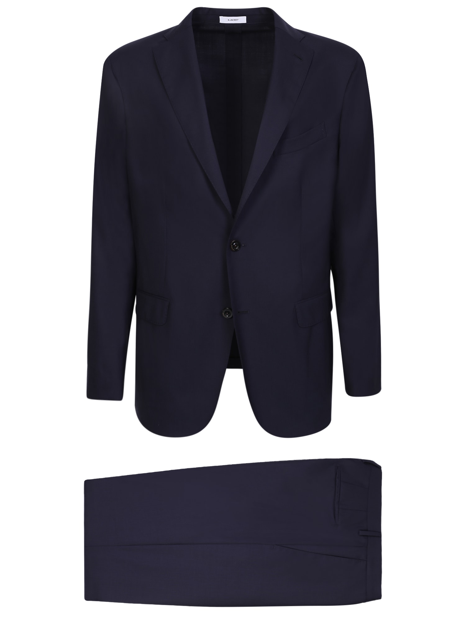 BOGLIOLI SINGLE-BREASTED VIRGIN WOOL SUIT