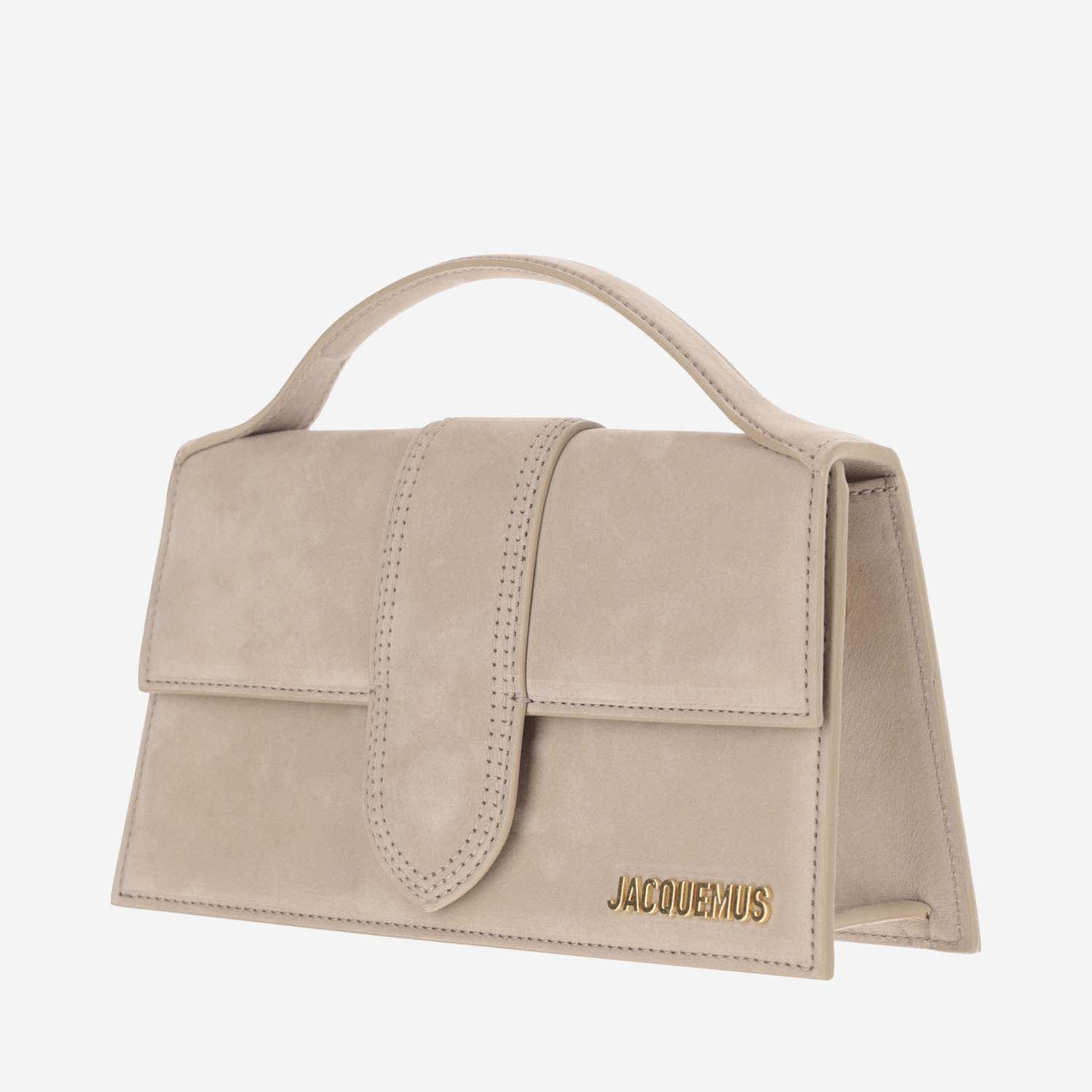 Jacquemus Handle Strap Shoulder Bag In Neutral